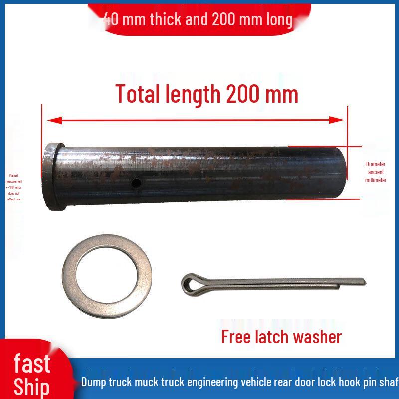 Heavy-Duty Safety Locking Pin for Trucks & Hooks
Heavy-Duty Safety Locking Pin for Trucks & Hooks