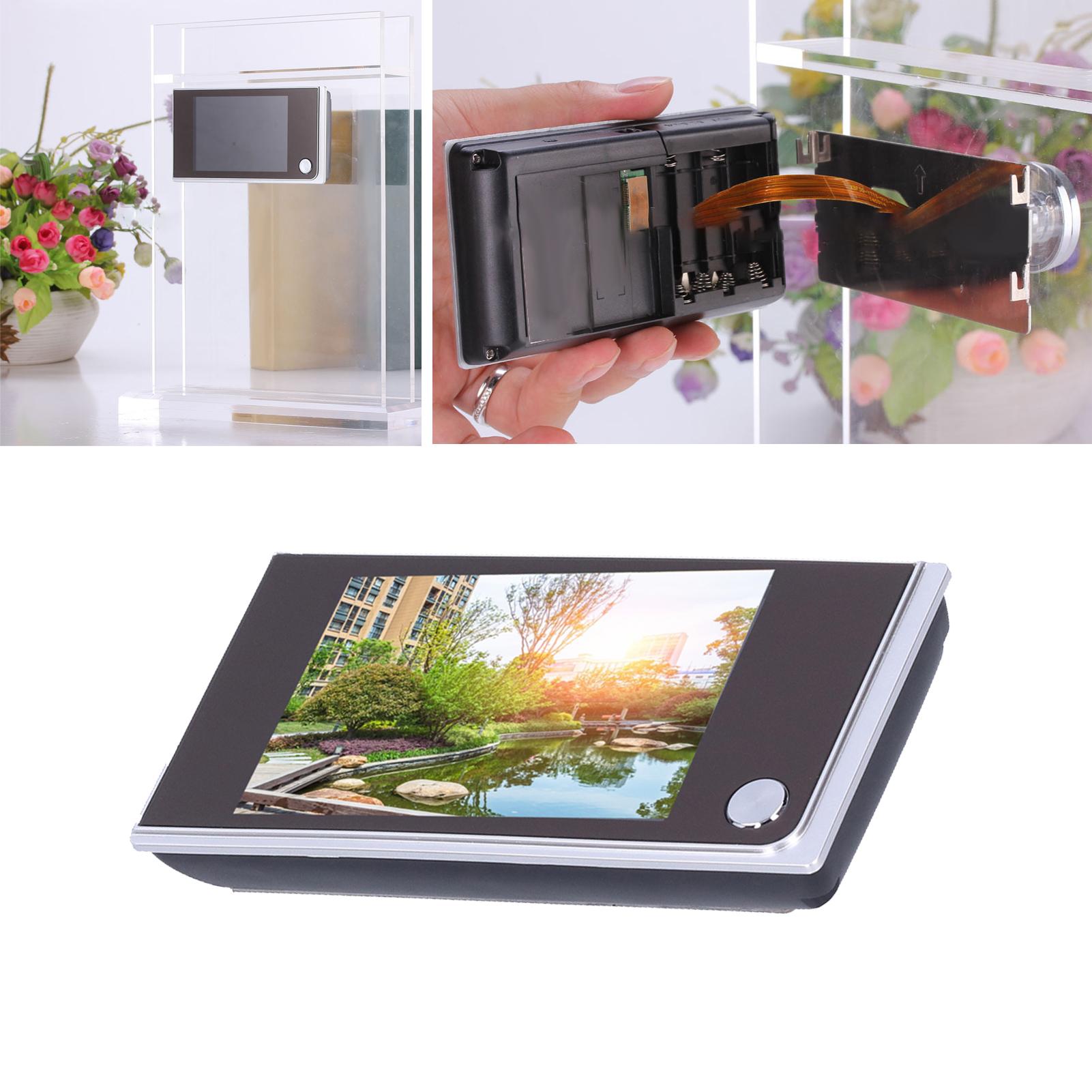 3.5inch LCD Screen Digital Door Viewer 120 Degree Angle Viewer Electric Video Doorbell
3.5inch LCD Screen Digital Door Viewer 120 Degree Angle Viewer Electric Video Doorbell
