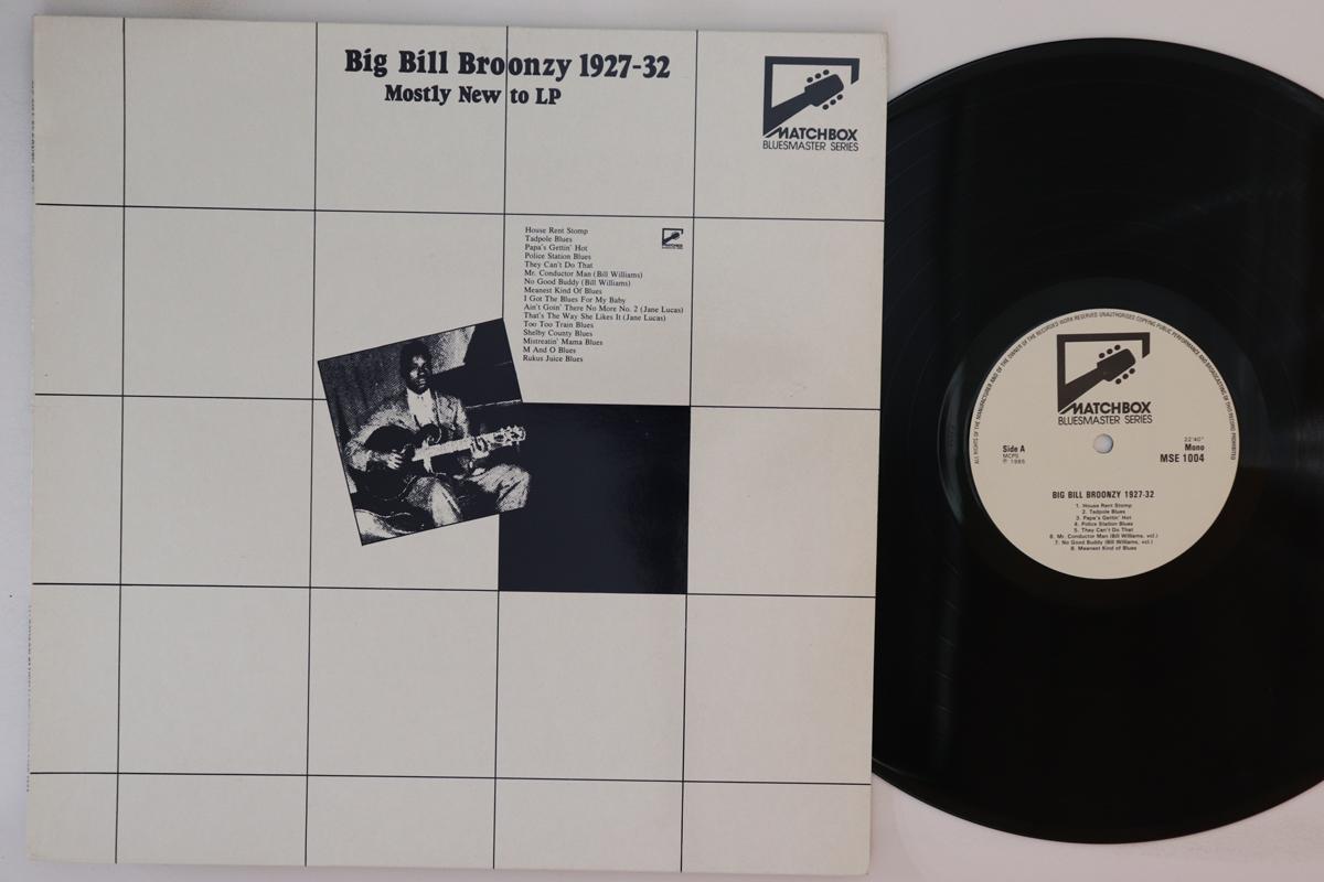 LP Record BIG BILL BROONZY - Big Bill Broonzy 1927-32 Mostly New MSE1004 MATCHBOX 1985 UK Blues Used
LP Record BIG BILL BROONZY - Big Bill Broonzy 1927-32 Mostly New MSE1004 MATCHBOX 1985 UK Blues Used