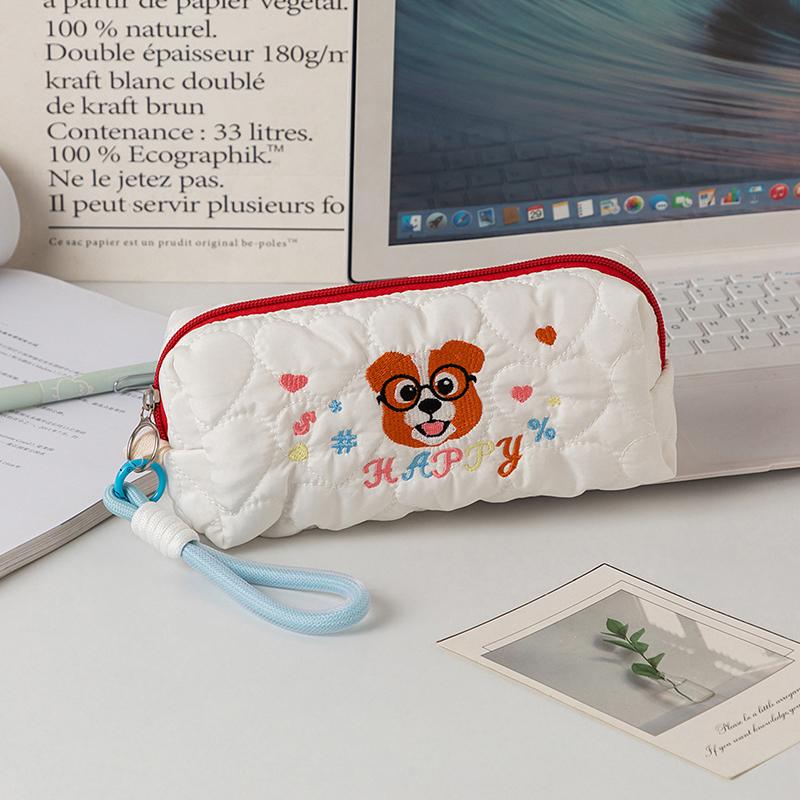 1 шт. Настольный органайзер Большой вместимости В стиле инс Пенал с подвеской-веревкой Милый вышитый щенок Собака Сумка для канцелярских принадлежностей
1 шт. Настольный органайзер Большой вместимости В стиле инс Пенал с подвеской-веревкой Милый вышитый щенок Собака Сумка для канцелярских принадлежностей