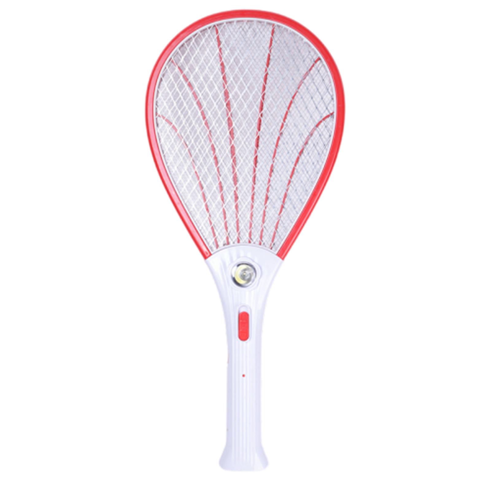 Rechargeable Electric Mosquito Swatter with LED Light Three-Layer Mesh Large Surface Area Safe Anti-Electric Shock Insect Zapper Racket One Size червоний
Rechargeable Electric Mosquito Swatter with LED Light Three-Layer Mesh Large Surface Area Safe Anti-Electric Shock Insect Zapper Racket One Size червоний