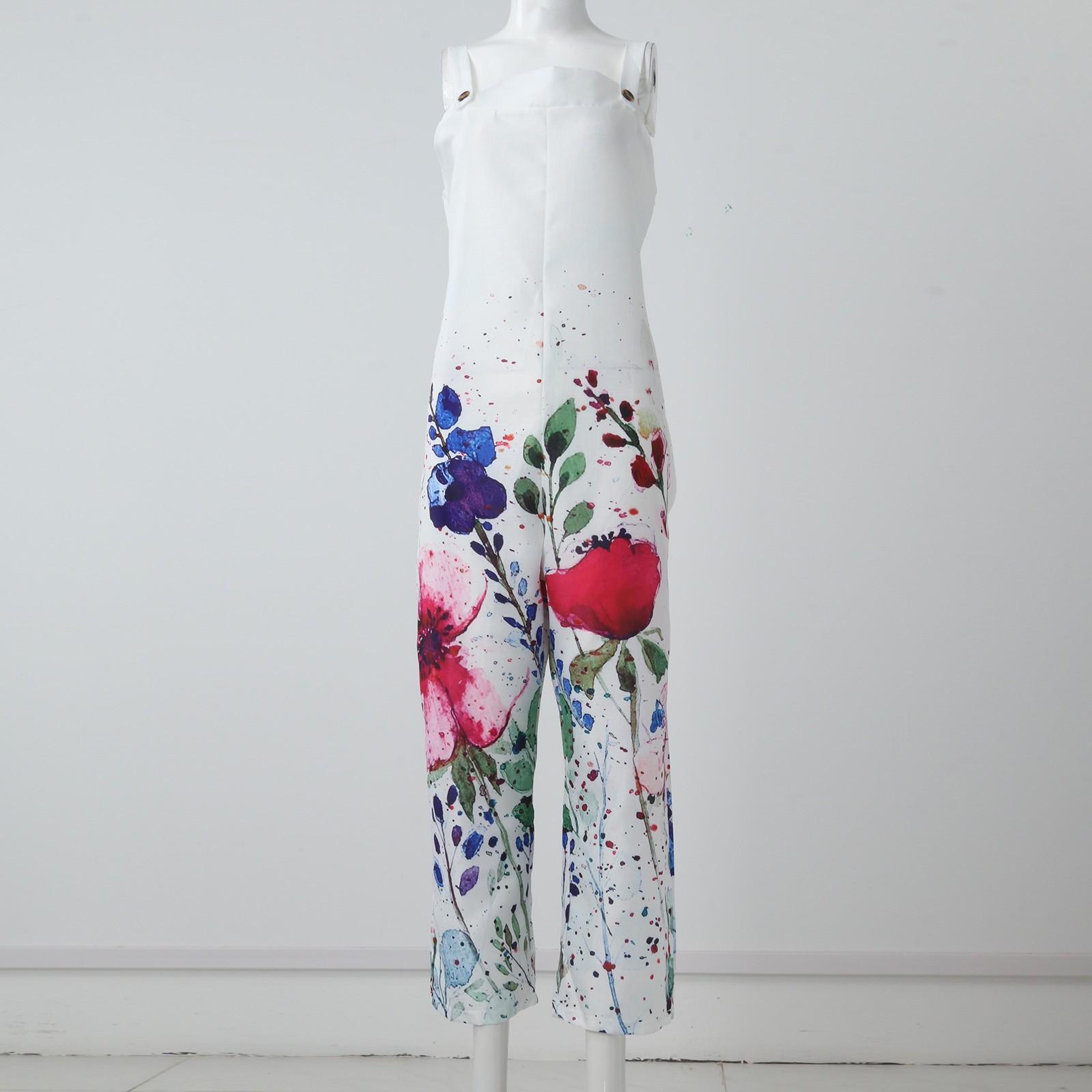 Женский модный летний милый свободный повседневный комбинезон с принтом в стиле ретро и ремешками XL
Женский модный летний милый свободный повседневный комбинезон с принтом в стиле ретро и ремешками XL