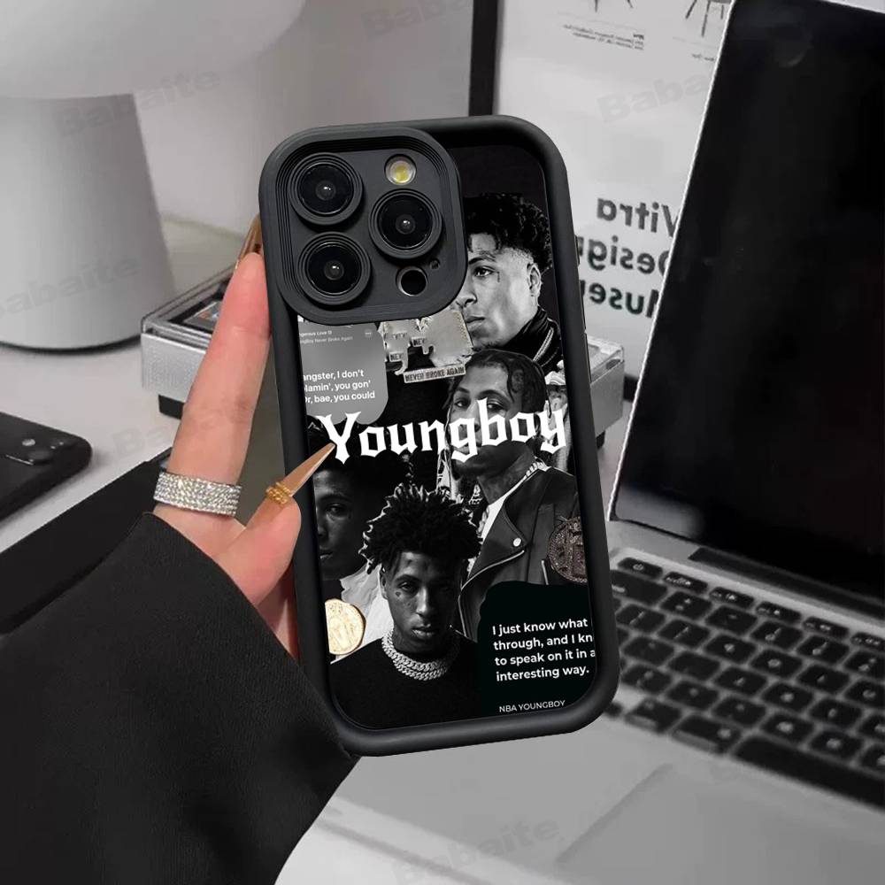 Rapper Youngboy Never Broke Again For IPhone 17 Pro Max 16 15 14 13 12 11 Plus Black Soft Phone Cover iPhone 15
Rapper Youngboy Never Broke Again For IPhone 17 Pro Max 16 15 14 13 12 11 Plus Black Soft Phone Cover iPhone 15