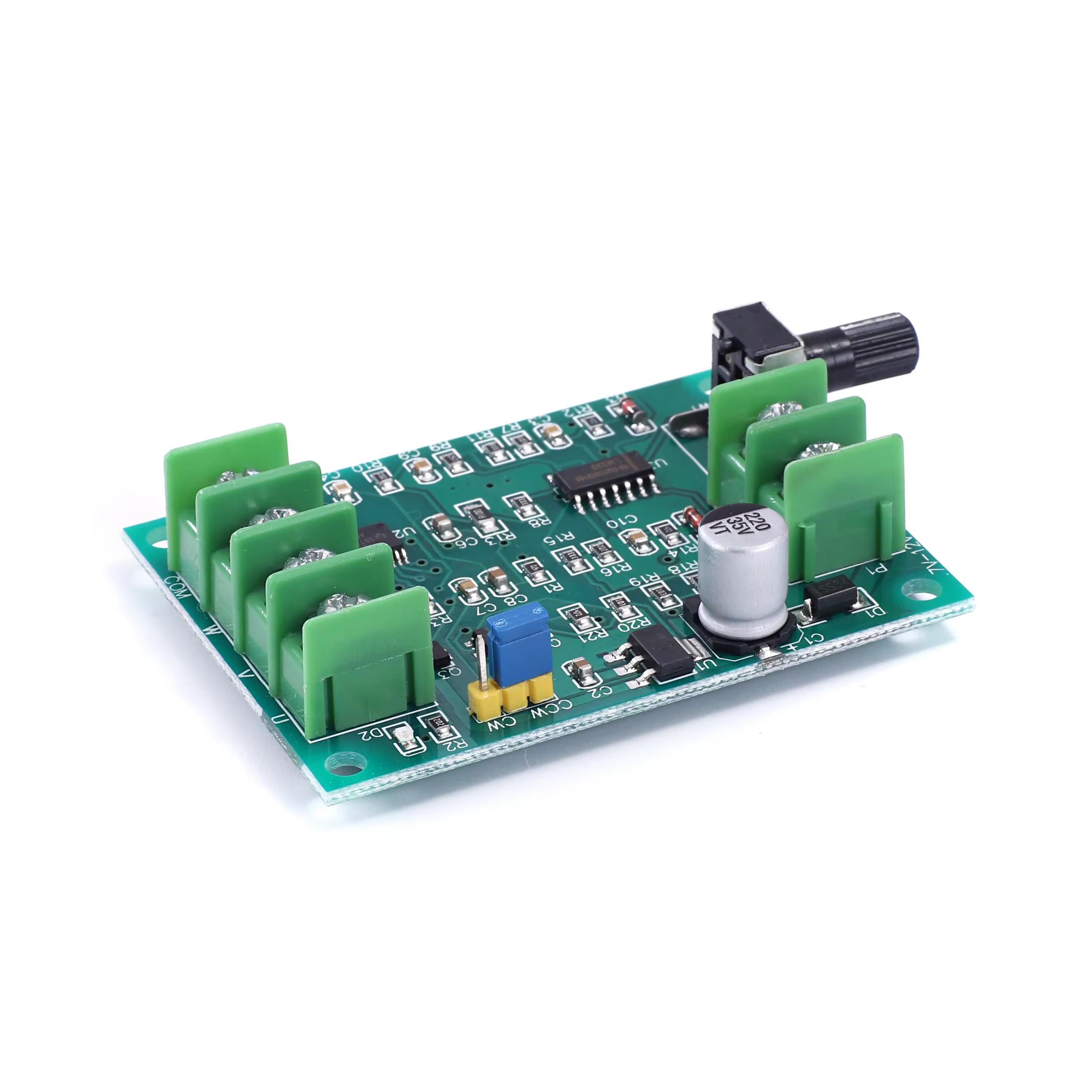 5V 12V Brushless DC Motor Driver Controller Board with Reverse Voltage Over Current Protection for Hard Drive Motor 3/4 Wire
5V 12V Brushless DC Motor Driver Controller Board with Reverse Voltage Over Current Protection for Hard Drive Motor 3/4 Wire