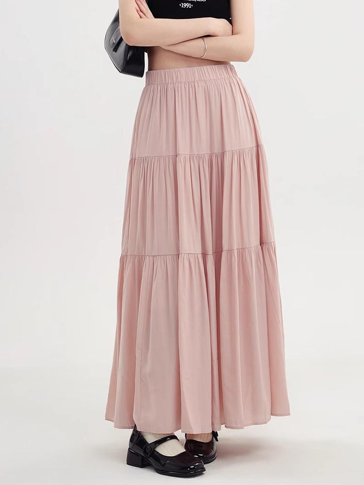 Белая юбка-тортик средней длины, весна-лето, женская эластичная талия, свободная мягкая дышащая повседневная праздничная юбка трапециевидной формы, простая розовая L розовый
Белая юбка-тортик средней длины, весна-лето, женская эластичная талия, свободная мягкая дышащая повседневная праздничная юбка трапециевидной формы, простая розовая L розовый