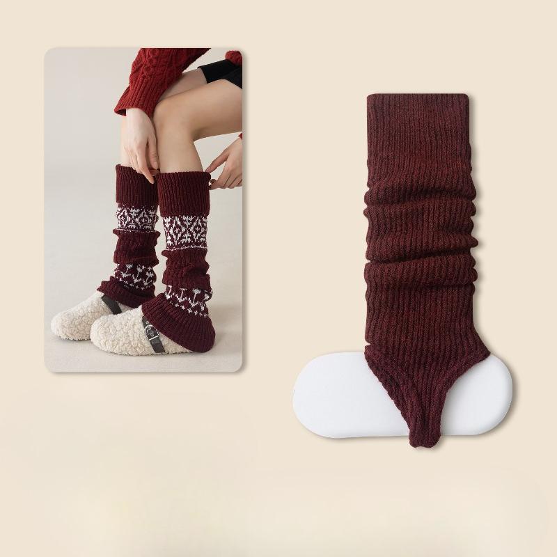 Fell Island Wind Knitted Padded Stockings for Women - Autumn/Winter Large Red Trendy Butterfly Knot Long Trousers 1 pair
Fell Island Wind Knitted Padded Stockings for Women - Autumn/Winter Large Red Trendy Butterfly Knot Long Trousers 1 pair