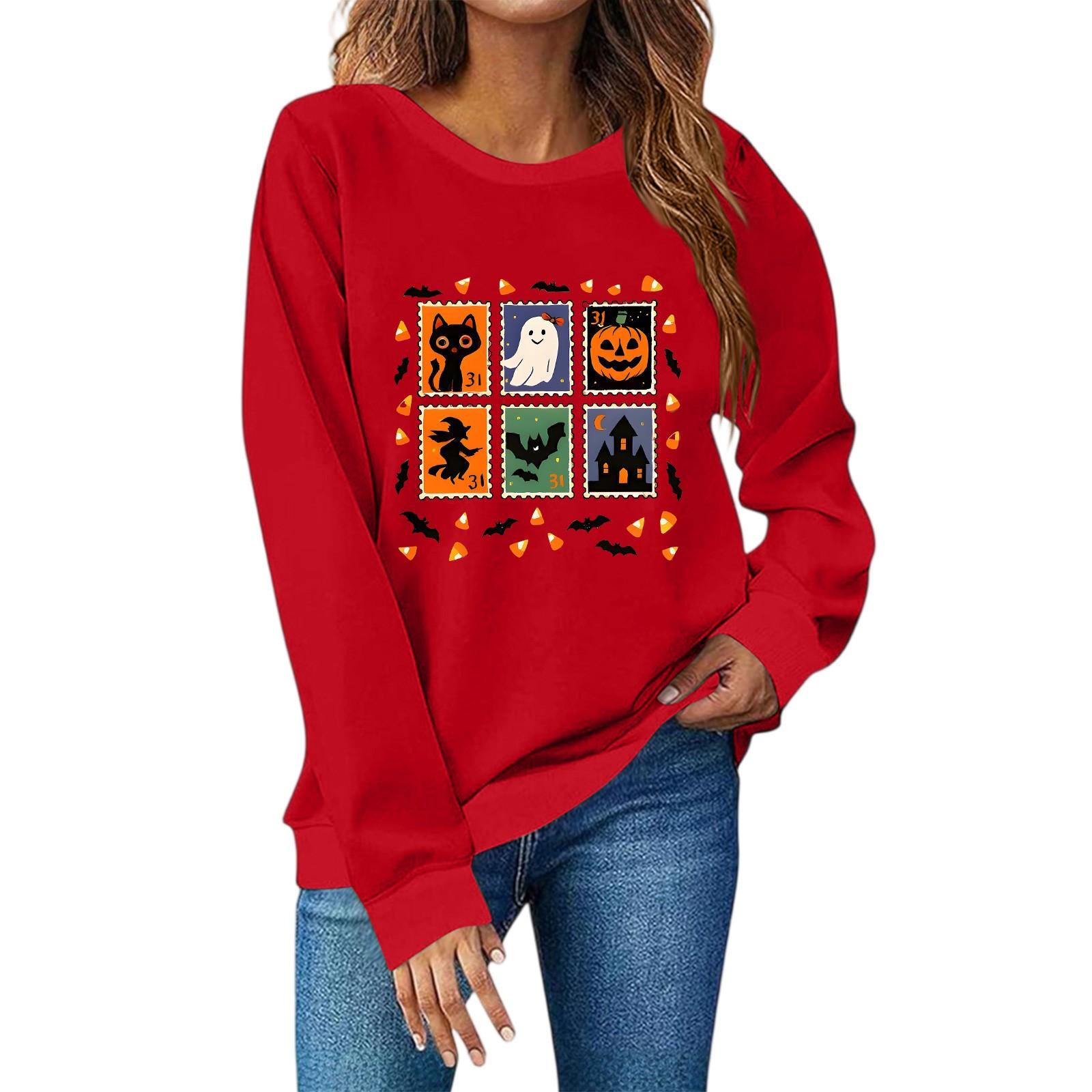 Women s Fashion Casual Print Casual Long Sleeve Round Neck Sweatshirt Top XL червоний
Women s Fashion Casual Print Casual Long Sleeve Round Neck Sweatshirt Top XL червоний