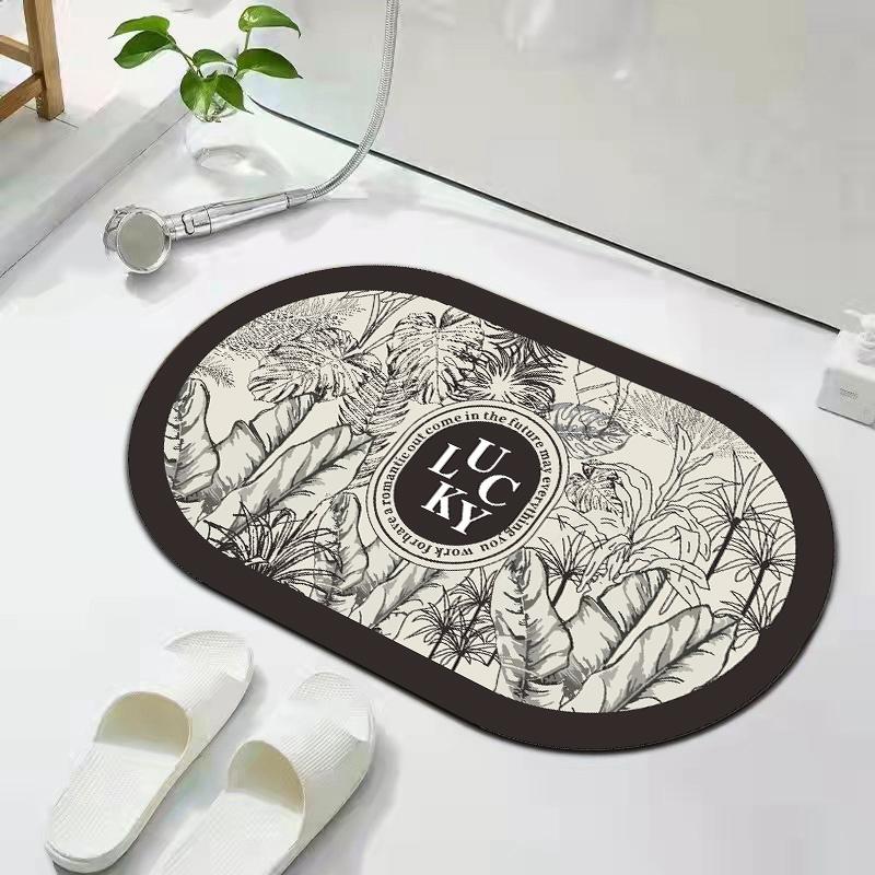 Retro Bathroom Floor Mat Non Slip Bathtub Rug Household Living Room Carpet Home Decor Anti-skid Entrance Doormat as show
Retro Bathroom Floor Mat Non Slip Bathtub Rug Household Living Room Carpet Home Decor Anti-skid Entrance Doormat as show
