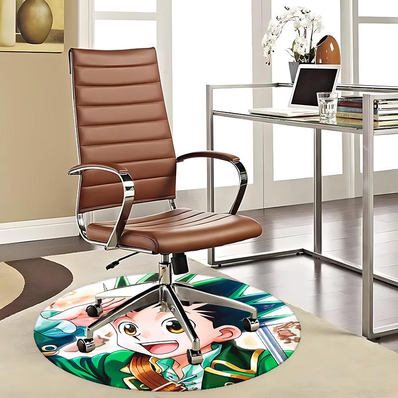 1pc Anime Cartoon Design Round Carpet - Office Chair Mat, Non-Slip Rug for Home Decor, Living Room, Bedroom, Game Room & Dormitory Flooring Gift Idea. 80cm by 80cm
1pc Anime Cartoon Design Round Carpet - Office Chair Mat, Non-Slip Rug for Home Decor, Living Room, Bedroom, Game Room & Dormitory Flooring Gift Idea. 80cm by 80cm