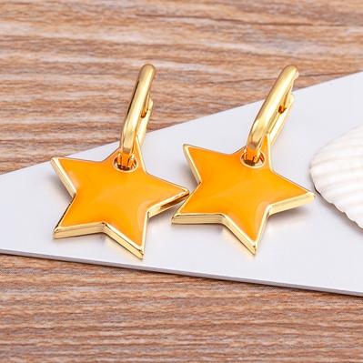 Hot Sale Korean Style Star Shape Drop Earrings Candy Colors Enamel Dripping Oil Earrings For Women Girl Trendy Geometric Jewelry оранжевый
Hot Sale Korean Style Star Shape Drop Earrings Candy Colors Enamel Dripping Oil Earrings For Women Girl Trendy Geometric Jewelry оранжевый