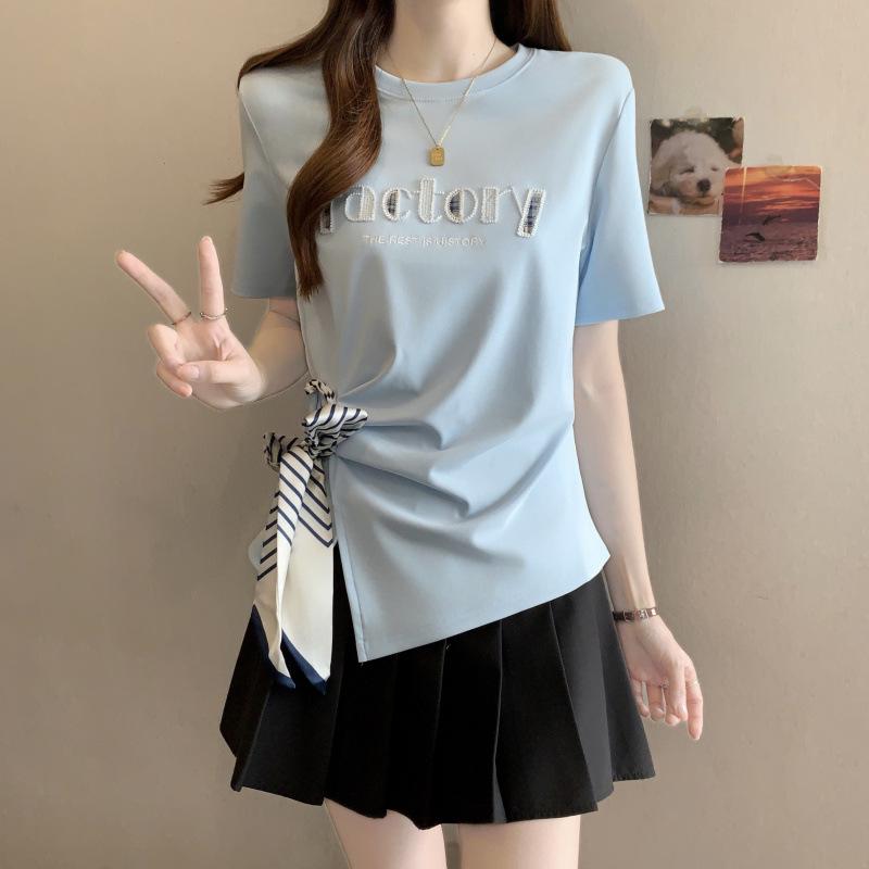 Plus Size Women’s French Style Short-Sleeve Artistic T-Shirt (2026 Design) 3XL світло-синій колір
Plus Size Women’s French Style Short-Sleeve Artistic T-Shirt (2026 Design) 3XL світло-синій колір