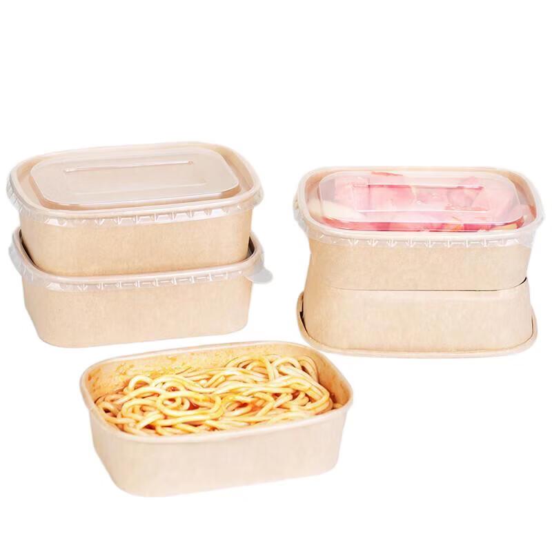 Fangcaodi 500ml Rectangular Paper Takeaway Meal Boxes
Fangcaodi 500ml Rectangular Paper Takeaway Meal Boxes