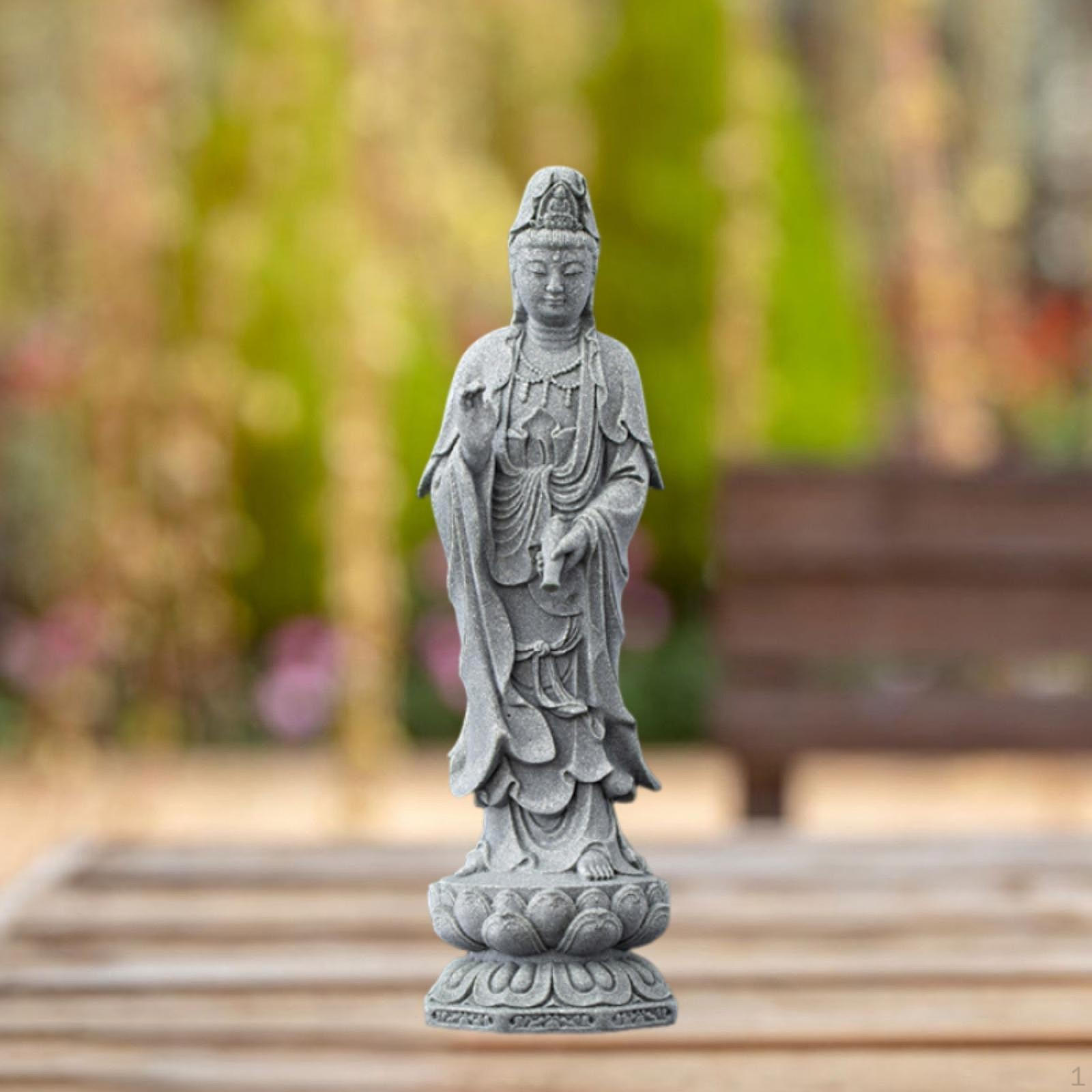 Guan Yin Statue Female Buddha Sculpture Collectible Crafts Ornament Kuanyin Figurine for Bedroom
Guan Yin Statue Female Buddha Sculpture Collectible Crafts Ornament Kuanyin Figurine for Bedroom