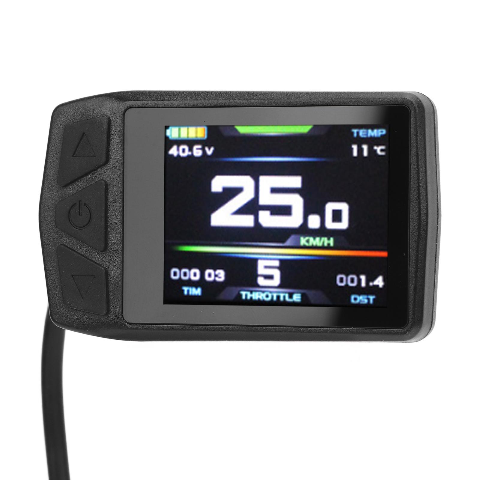 Electric Scooter LCD Display Clear Backlit Electric Cycle LCD Display Panel with USB Charging Port 24-48V
Electric Scooter LCD Display Clear Backlit Electric Cycle LCD Display Panel with USB Charging Port 24-48V