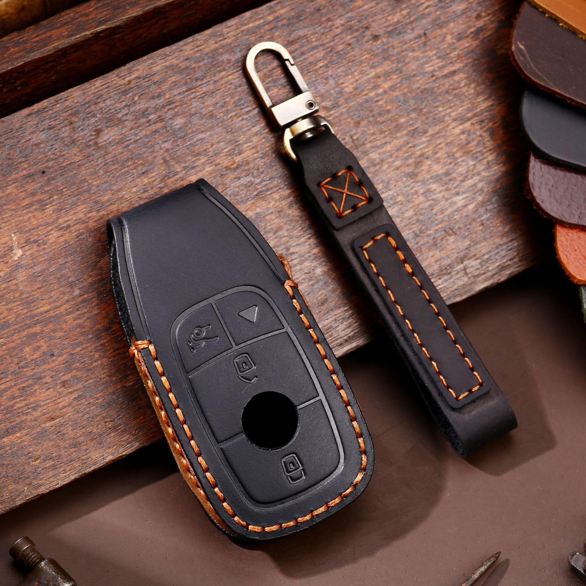 Leather Car Key Case Cover Fob Accessories For Mercedes Benz W213 S213 W167 W177 W222 W247 V167 C118 C257 C239 A B C E S Class
Leather Car Key Case Cover Fob Accessories For Mercedes Benz W213 S213 W167 W177 W222 W247 V167 C118 C257 C239 A B C E S Class