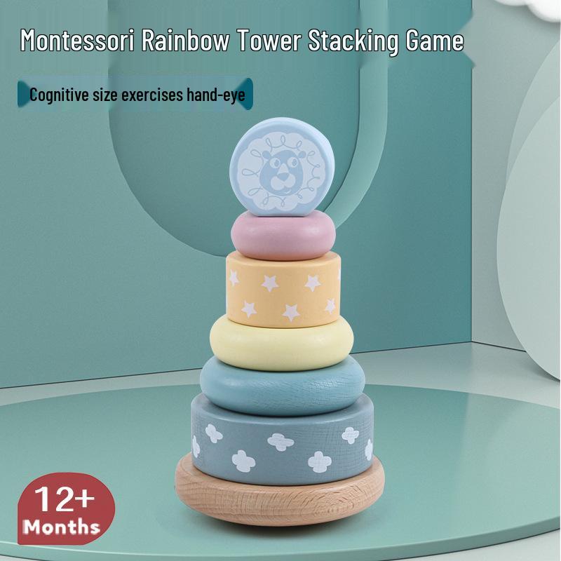 Rainbow Balance Stacking Blocks: Tower of Hanoi for Kids - Macaron Colors, Early Education, Parent-Child Fun
Rainbow Balance Stacking Blocks: Tower of Hanoi for Kids - Macaron Colors, Early Education, Parent-Child Fun
