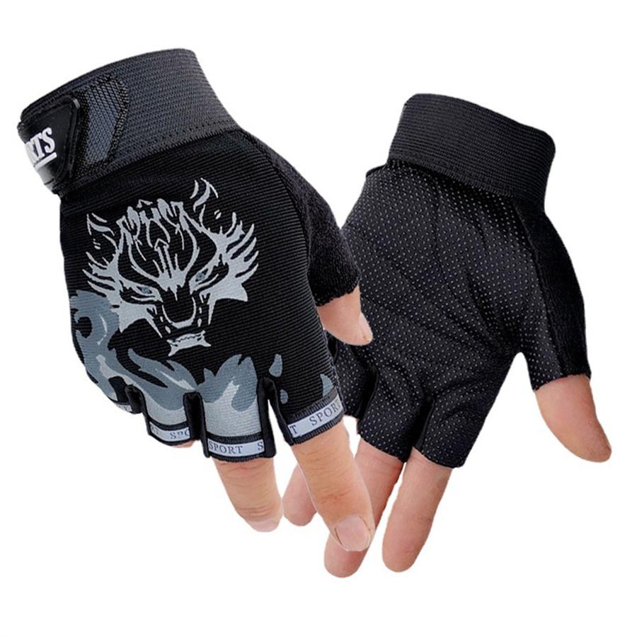 Wolf Print Half Finger Cycling Gloves, Anti-Slip Breathable Sports Gloves for Outdoor Activities L чёрный
Wolf Print Half Finger Cycling Gloves, Anti-Slip Breathable Sports Gloves for Outdoor Activities L чёрный