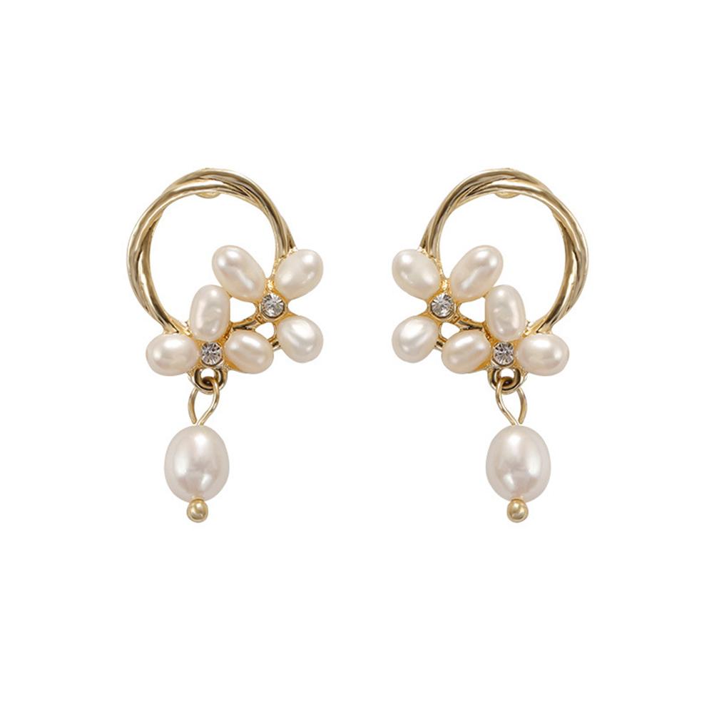 Women Simple Elegant 925 Silver Pearl Flower Earrings MY31249 #1
Women Simple Elegant 925 Silver Pearl Flower Earrings MY31249 #1