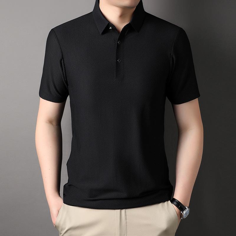 Мужская футболка с короткими рукавами из не-тутового шелка, летняя, новый стиль, для молодежи и среднего возраста, бесшовная футболка с короткими рукавами, рубашка-поло, мужская одежда 4XL
Мужская футболка с короткими рукавами из не-тутового шелка, летняя, новый стиль, для молодежи и среднего возраста, бесшовная футболка с короткими рукавами, рубашка-поло, мужская одежда 4XL