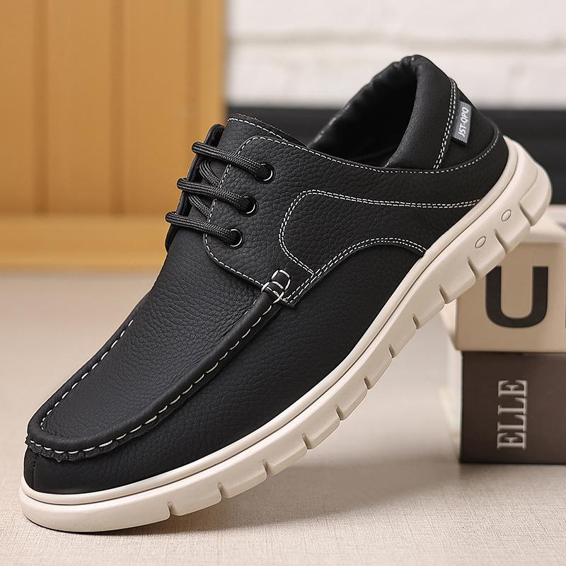 First layer cowhide men s shoes 2025 new soft-soled soft-soled casual leather shoes men s breathable and lightweight leather shoes 2025 38
First layer cowhide men s shoes 2025 new soft-soled soft-soled casual leather shoes men s breathable and lightweight leather shoes 2025 38