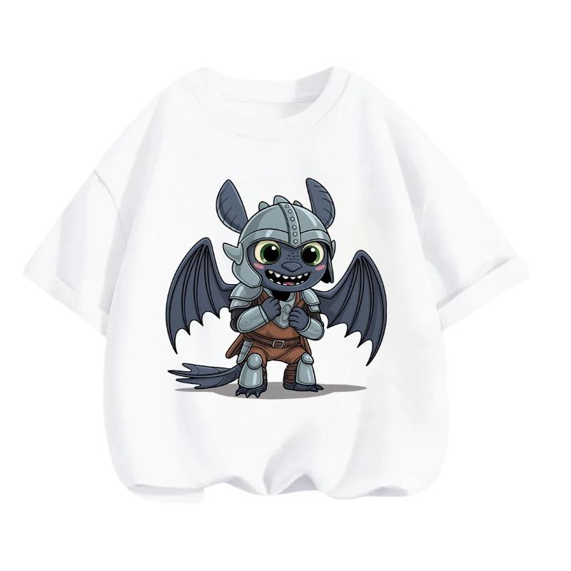 Toothless Summer Fashion T-Shirt Cute Cartoon Design Casual Crew Neck For Children 160
Toothless Summer Fashion T-Shirt Cute Cartoon Design Casual Crew Neck For Children 160