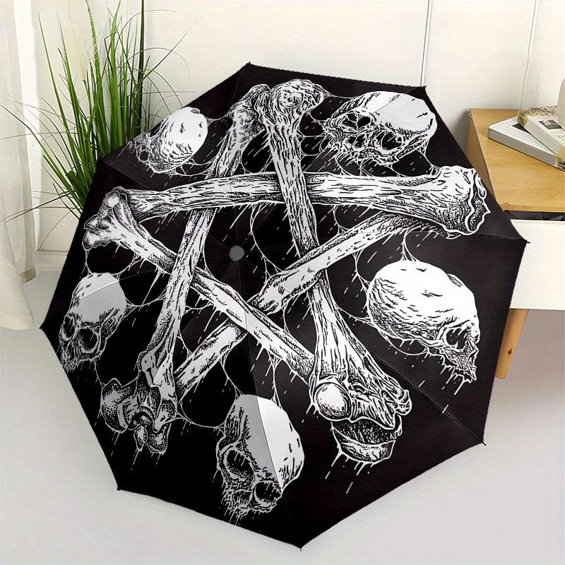 1pc Skulls and Crossbones Tattoo Design Umbrella with Plastic Handle,Suitable for All Seasons Home Travel Outdoor UmbrellaB1913
1pc Skulls and Crossbones Tattoo Design Umbrella with Plastic Handle,Suitable for All Seasons Home Travel Outdoor UmbrellaB1913