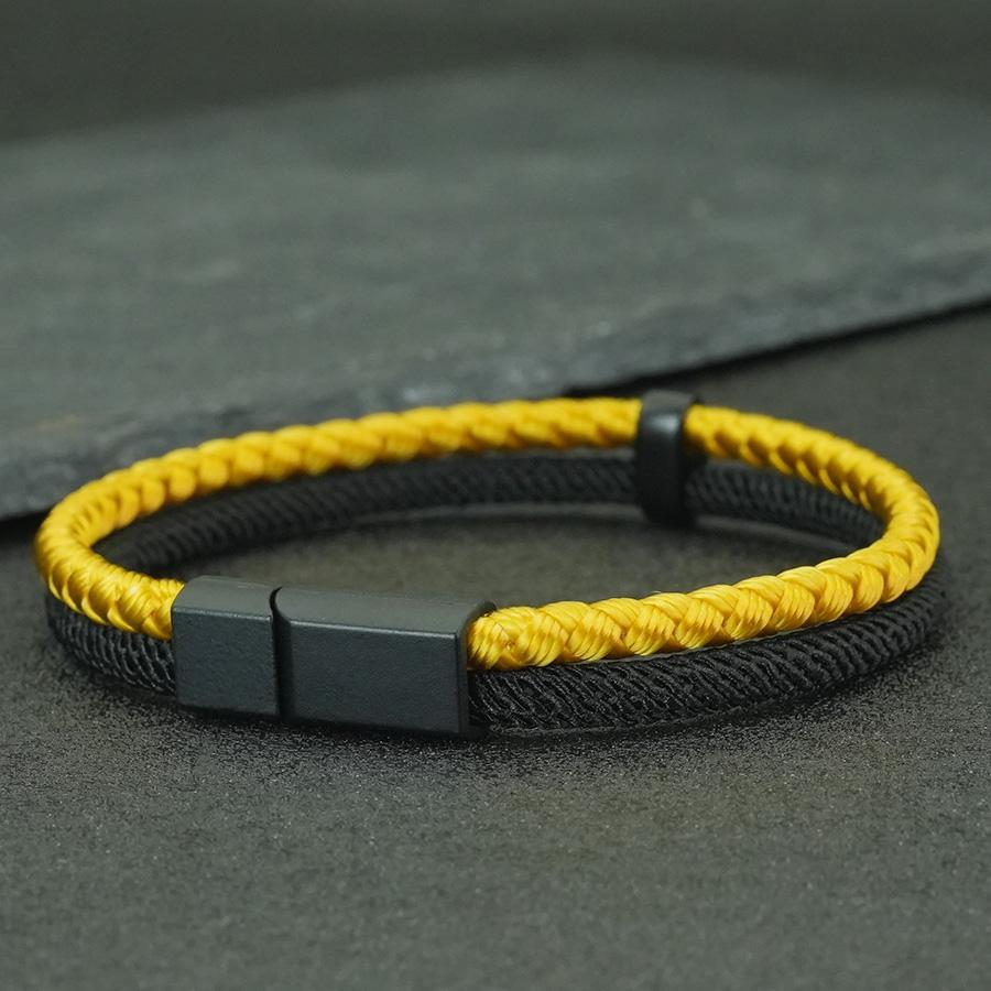 Noter Trendy Bicolor Wrap Bracelet For Men A Grade Keel String No Pilling No Fading 5 Colors Available Versatile Accessories
Noter Trendy Bicolor Wrap Bracelet For Men A Grade Keel String No Pilling No Fading 5 Colors Available Versatile Accessories