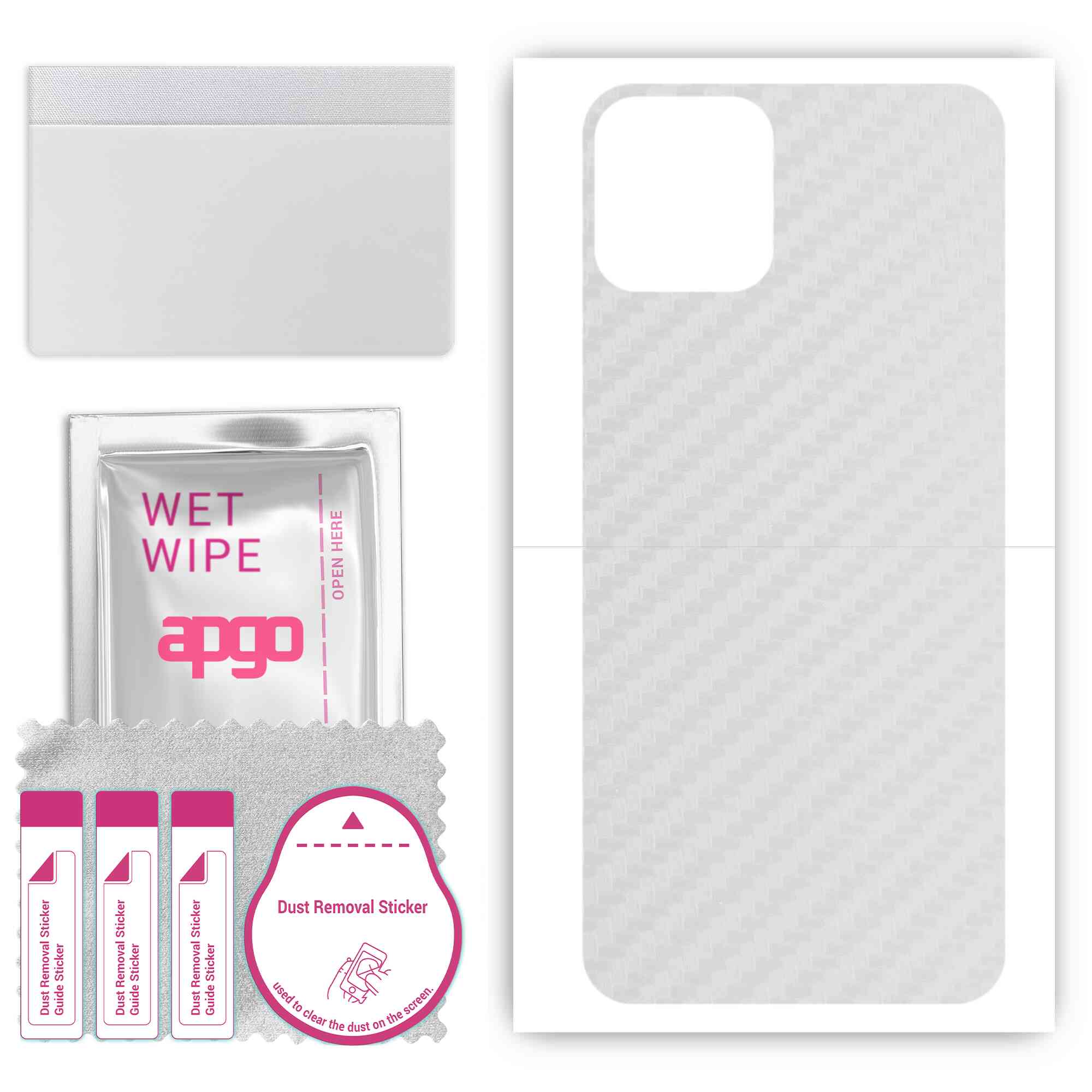 Apgo Protective Skin Sticker for the back compatible with Blackview Oscal C20 Pro, Wrap Film, Foil, Vinyl - Pattern Transparent Carbon
Apgo Protective Skin Sticker for the back compatible with Blackview Oscal C20 Pro, Wrap Film, Foil, Vinyl - Pattern Transparent Carbon