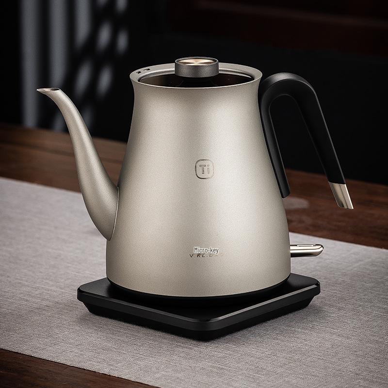 Pure Titanium Electric Tea Kettle: Fast Heating, Large Capacity, Auto Shut-off for Household Brewing
Pure Titanium Electric Tea Kettle: Fast Heating, Large Capacity, Auto Shut-off for Household Brewing