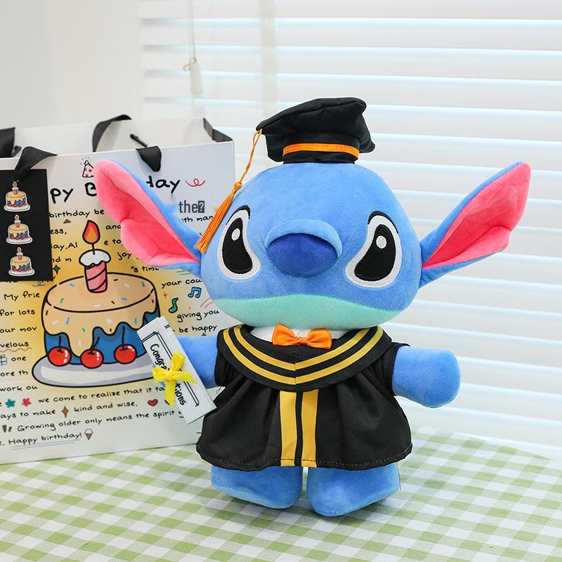 Graduation Cap KT Cat Cinnamoroll My Melody Figurine Plush Toys - Academic-Themed Gifts for Friends 27 cm
Graduation Cap KT Cat Cinnamoroll My Melody Figurine Plush Toys - Academic-Themed Gifts for Friends 27 cm