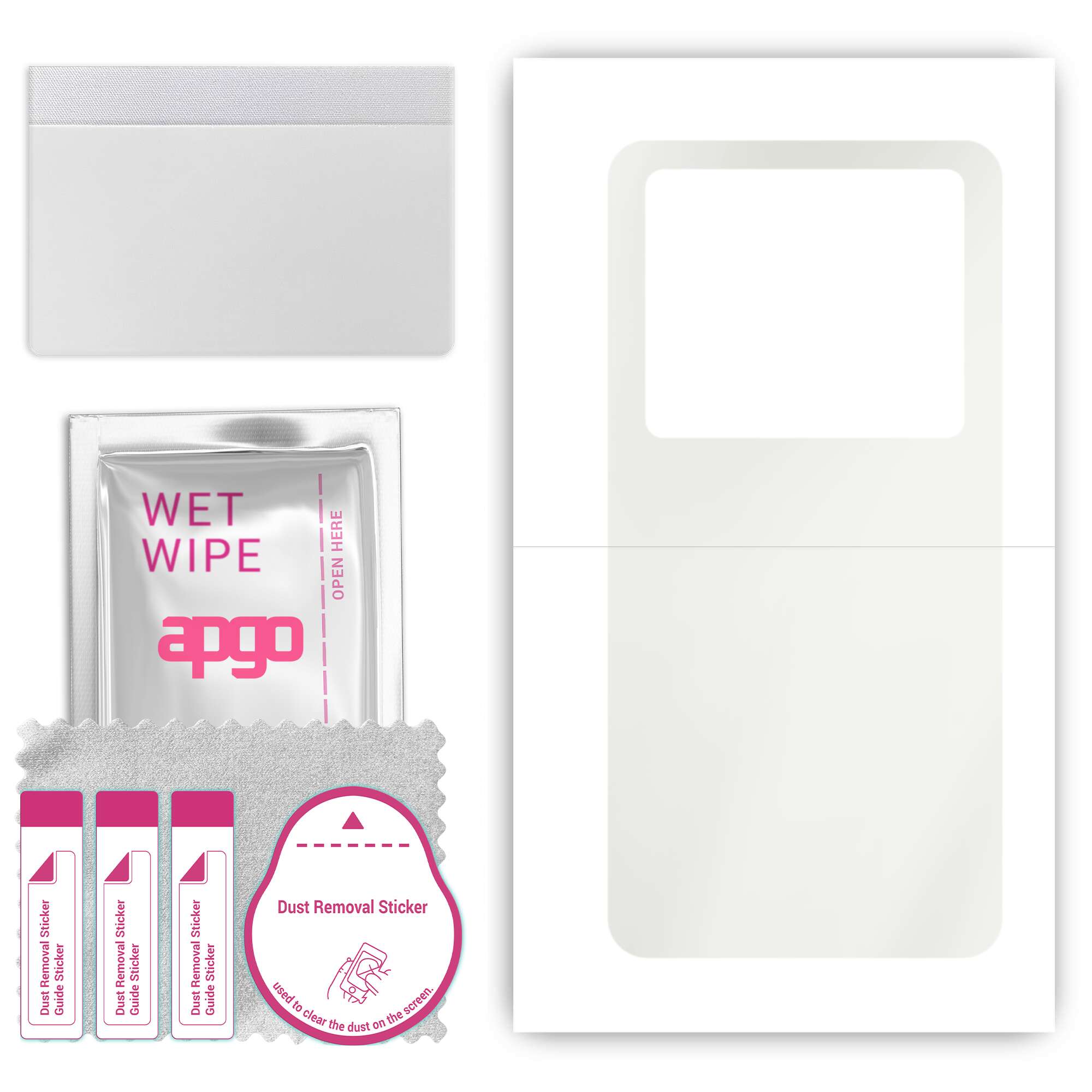apgo MATTE Protective Skin Sticker for the back compatible with Vivo X80 Pro, Wrap Film, Hydrogel Film, Flexible, Soft TPU with positioning layer easy
apgo MATTE Protective Skin Sticker for the back compatible with Vivo X80 Pro, Wrap Film, Hydrogel Film, Flexible, Soft TPU with positioning layer easy