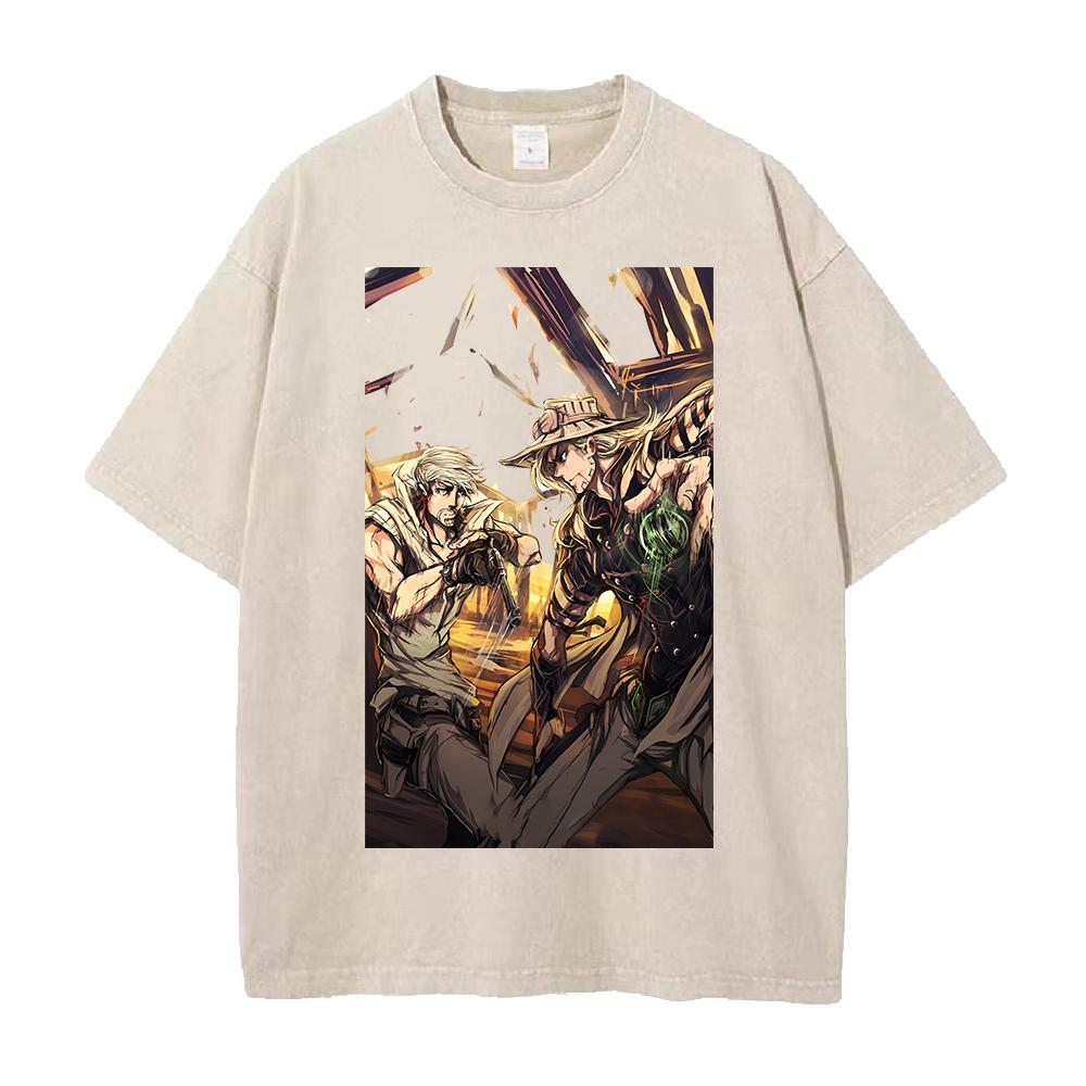 Gyro Roadagain Ringo JoJos Bizarre Adventure Clothing Men Tshirts Vintage Washed T Shirt Casual Cotton Tee Harajuku Tshirt S
Gyro Roadagain Ringo JoJos Bizarre Adventure Clothing Men Tshirts Vintage Washed T Shirt Casual Cotton Tee Harajuku Tshirt S