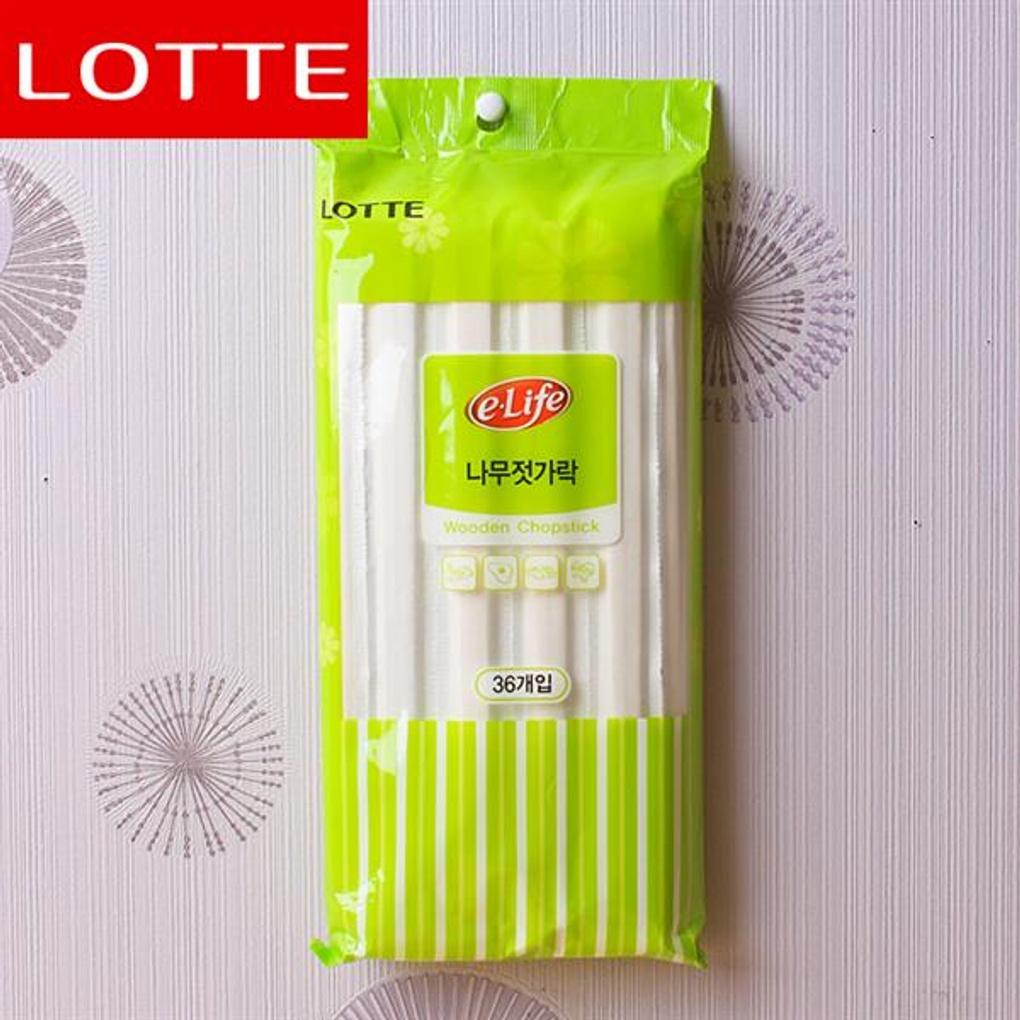 36p Lotte E-Life Wooden Chopsticks (Regular)
36p Lotte E-Life Wooden Chopsticks (Regular)