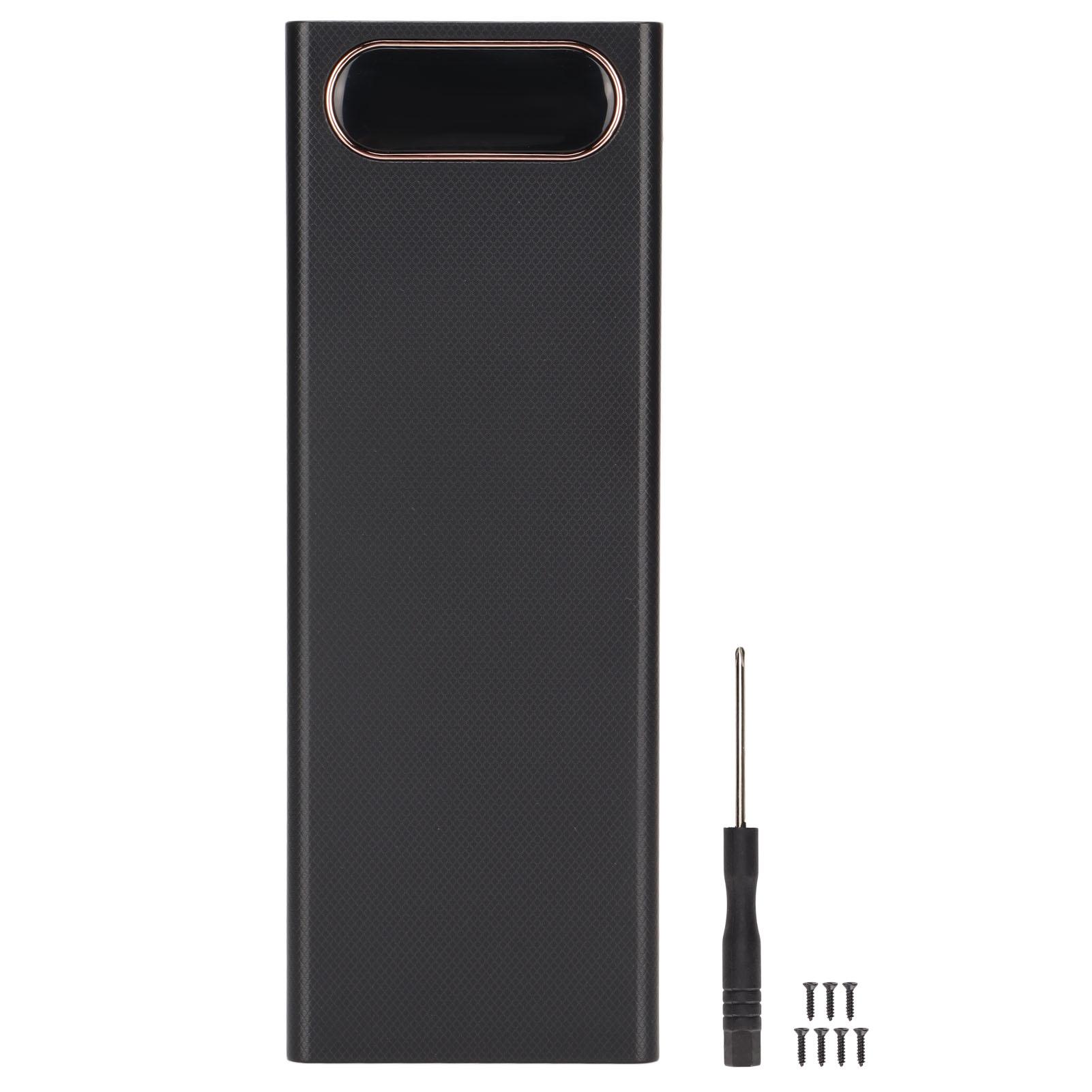 L10 22.5W 10x18650 Welding Free Battery Storage Box LCD Display DIY Power Bank KitBlack чорний
L10 22.5W 10x18650 Welding Free Battery Storage Box LCD Display DIY Power Bank KitBlack чорний