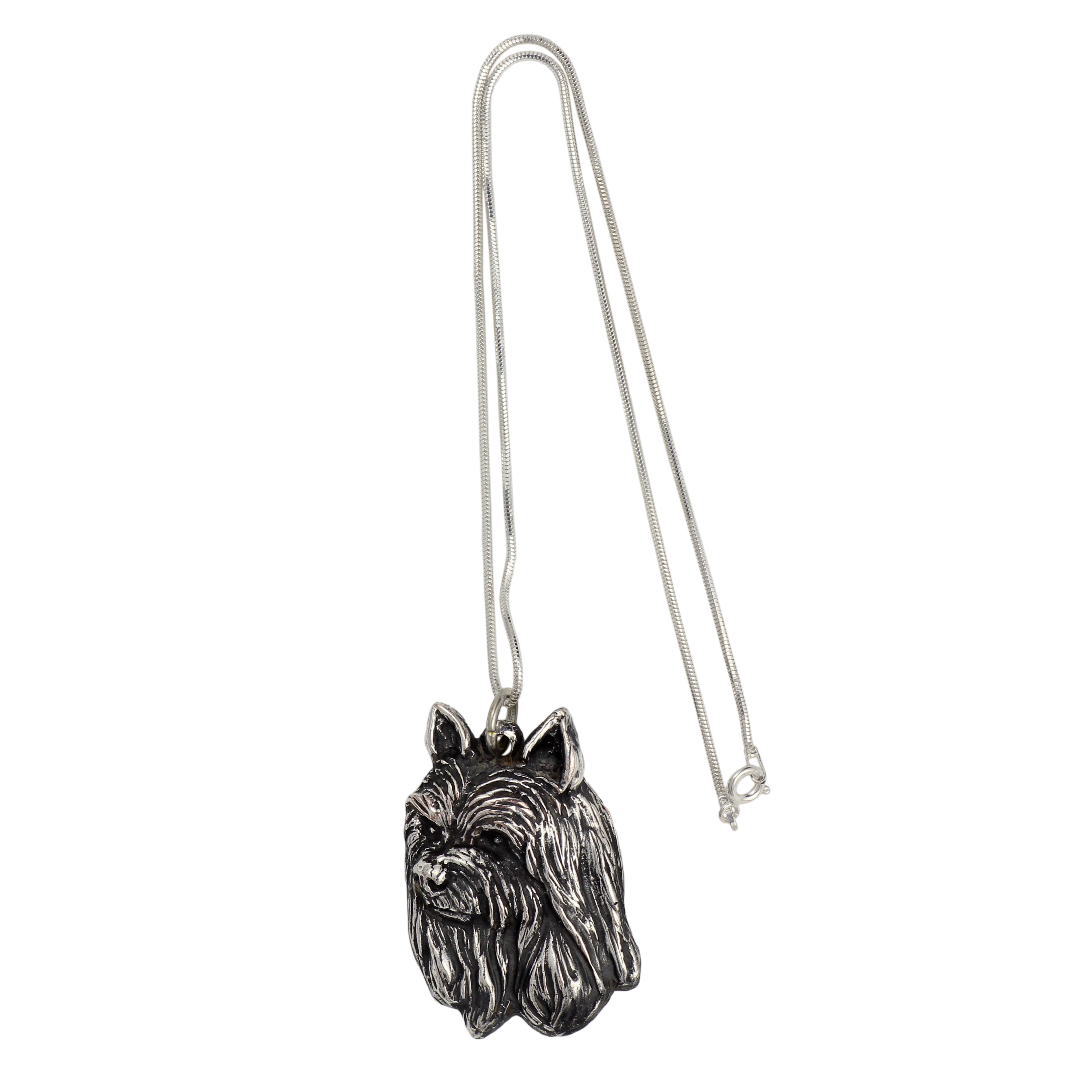 Silky Terrier - Dog necklace, unique jewellery for the dog fan, unique adder pendant by Art-Dog brand срібний
Silky Terrier - Dog necklace, unique jewellery for the dog fan, unique adder pendant by Art-Dog brand срібний