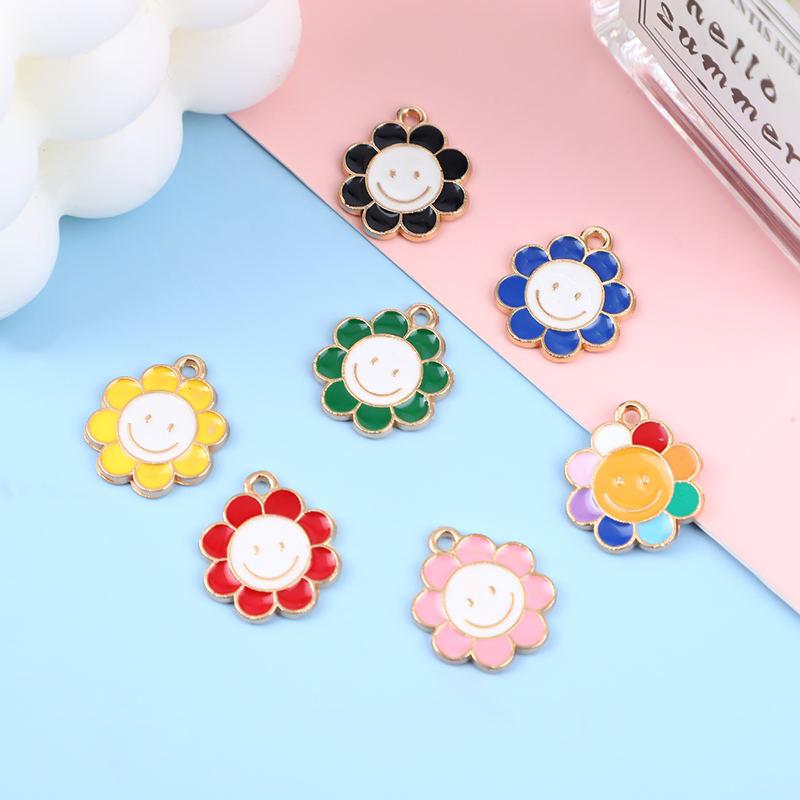 Colorful Smiley Sunflower Alloy Drip Oil DIY Jewelry Pendant Charms 16mm x 15mm/1.7g красный
Colorful Smiley Sunflower Alloy Drip Oil DIY Jewelry Pendant Charms 16mm x 15mm/1.7g красный