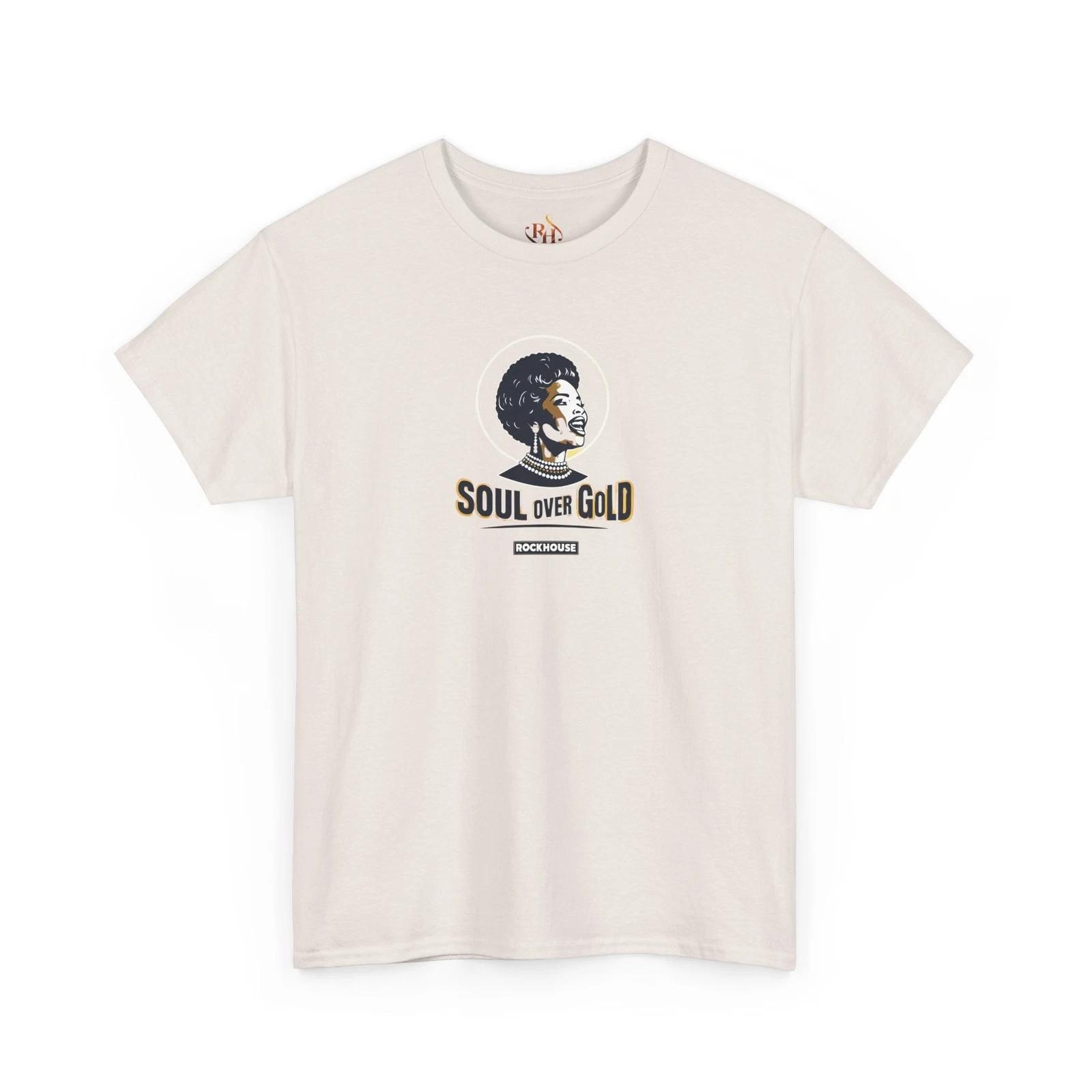 Soul Over Gold T-Shirt, Motivational Shirt, Women s Gift, Casual Tees, S
Soul Over Gold T-Shirt, Motivational Shirt, Women s Gift, Casual Tees, S