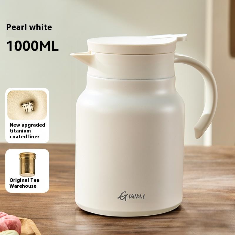 Gianxistainless Steel Thermal Insulation Kettle Sulation Kettle Filter Screen Teapot Inner Covered Titanium Brewing Flower Tea
Gianxistainless Steel Thermal Insulation Kettle Sulation Kettle Filter Screen Teapot Inner Covered Titanium Brewing Flower Tea