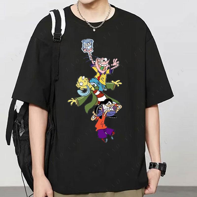 Camiseta Ed Edd N Eddy Cartoon Fashion Summer Short Sleeve Shirt Unisex Women Polyester Material Cheap Clothing Oversize Tees S
Camiseta Ed Edd N Eddy Cartoon Fashion Summer Short Sleeve Shirt Unisex Women Polyester Material Cheap Clothing Oversize Tees S
