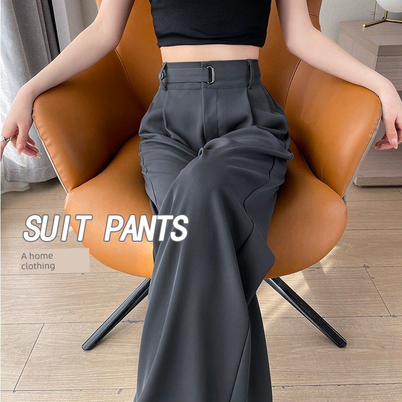 Ice Silk Thin Section High Waist Casual White Suit Pants Gray Blue regular (recommended height 156-165cm) L
Ice Silk Thin Section High Waist Casual White Suit Pants Gray Blue regular (recommended height 156-165cm) L
