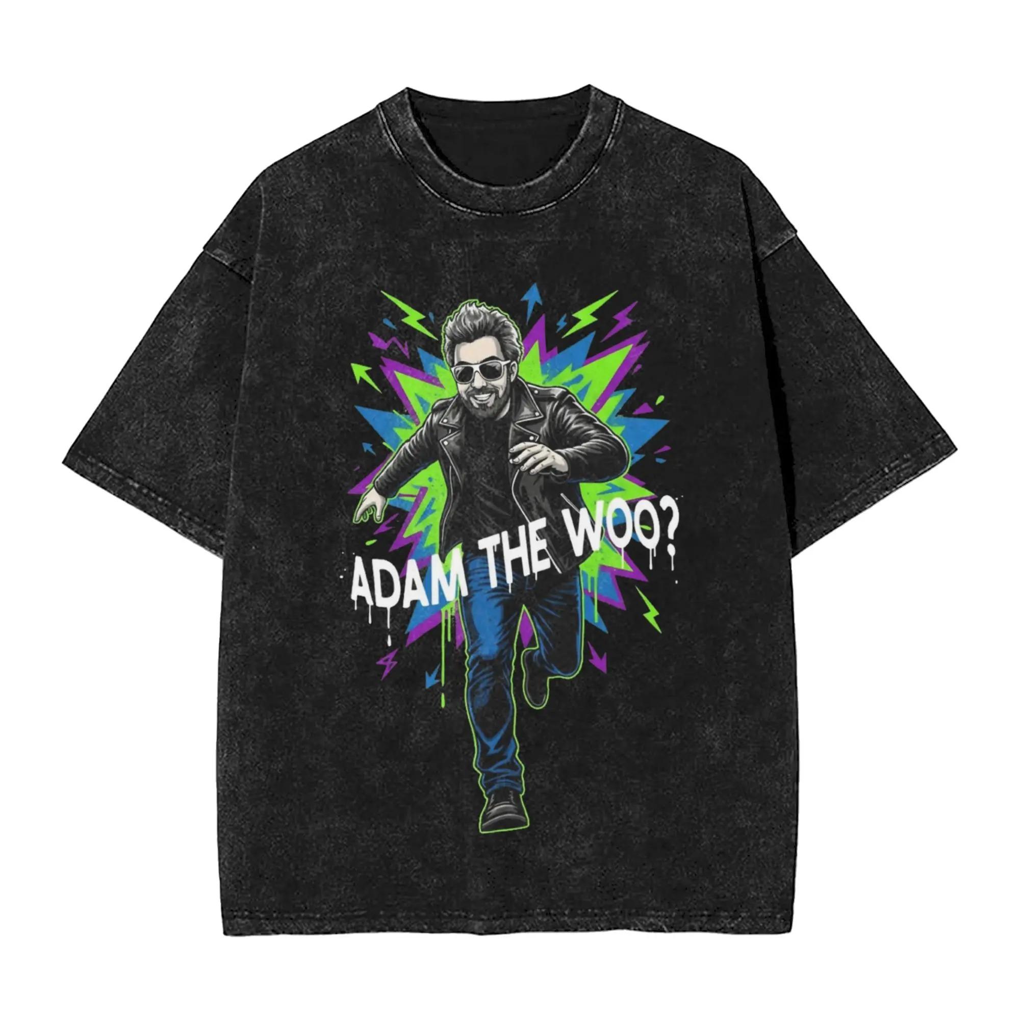Adam The Woo Unisexga Graphic Print Retro Washed Tshirt Unisex Women Streetwear Hip Hop Fashion Oversized Top Cotton Summer New Tee S
Adam The Woo Unisexga Graphic Print Retro Washed Tshirt Unisex Women Streetwear Hip Hop Fashion Oversized Top Cotton Summer New Tee S