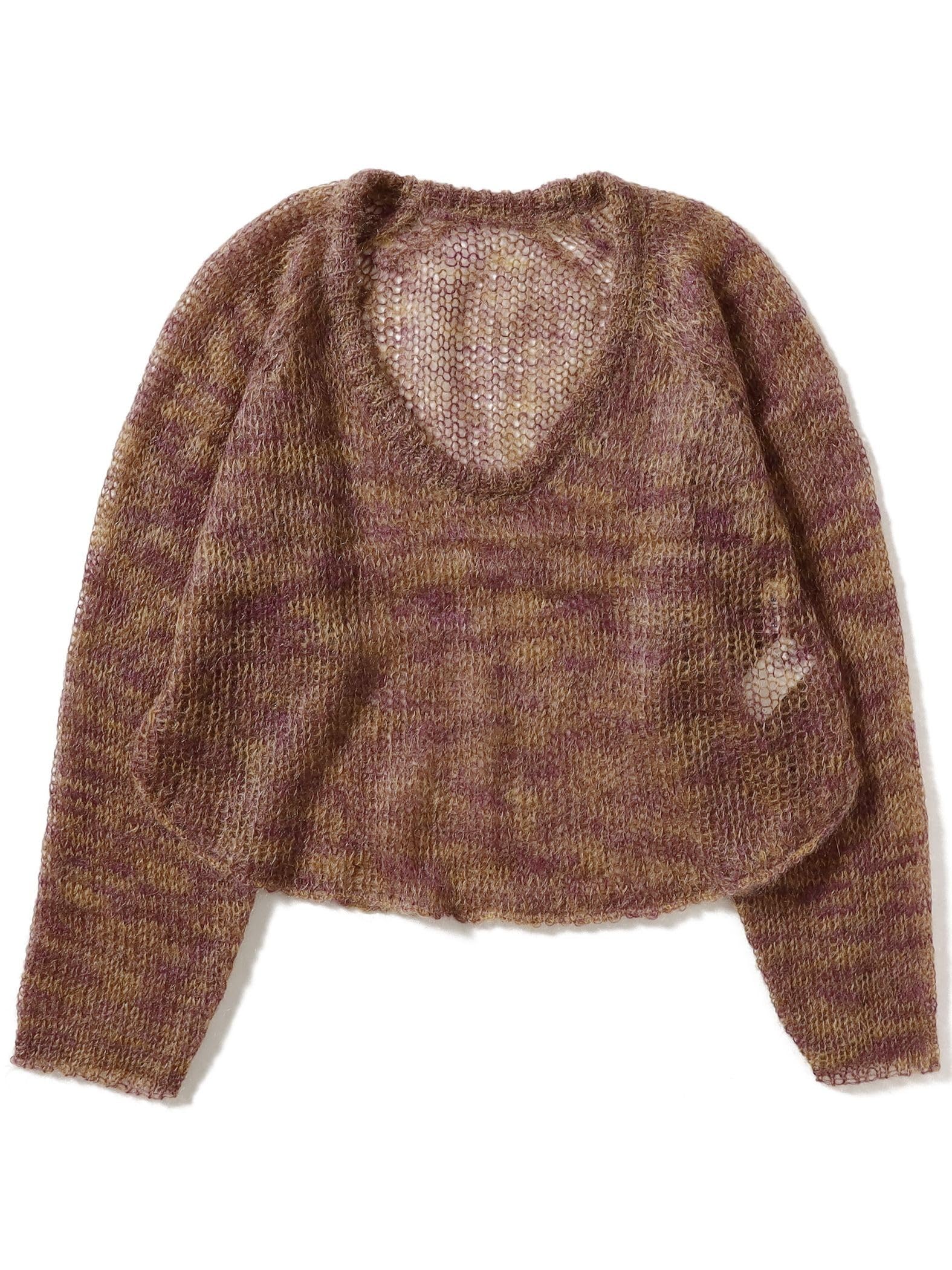 Женский вязаный бейсбольный свитер Beams Boy из мохера касури, фиолетовый, один размер
Женский вязаный бейсбольный свитер Beams Boy из мохера касури, фиолетовый, один размер