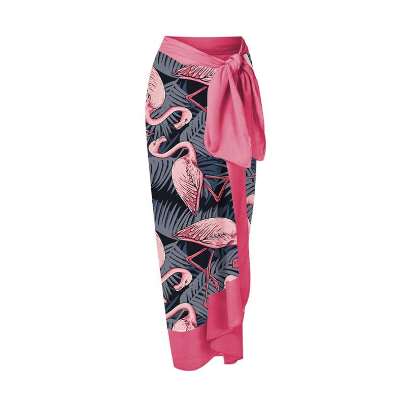 Holiday Style Tie-up Midi Skirt Dress with Print - Beachwear Fashion One Size рожевий
Holiday Style Tie-up Midi Skirt Dress with Print - Beachwear Fashion One Size рожевий