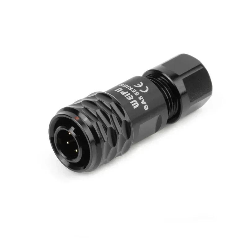 WEIPU SA8 2 3 4 6 8 Pin Industry Waterproof Connector Aviation Precise Instrument IP67 Male Plug Female Socket SA810/P SA811/S
WEIPU SA8 2 3 4 6 8 Pin Industry Waterproof Connector Aviation Precise Instrument IP67 Male Plug Female Socket SA810/P SA811/S