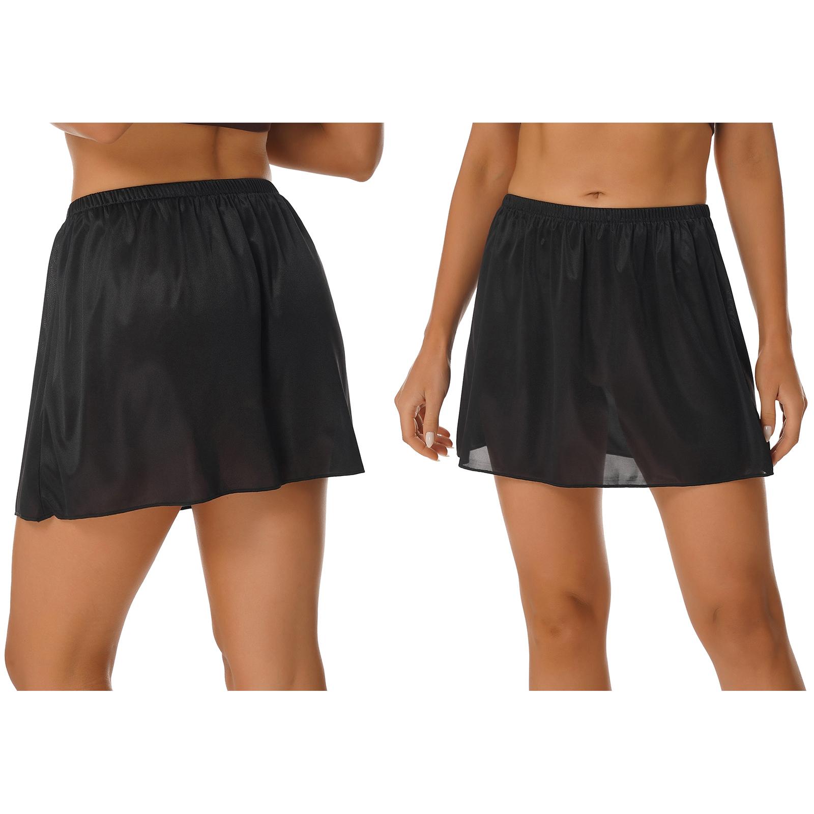 Жіноча нижня спідниця з гладким еластичним поясом, під’юбник під сукнею S чорний
Жіноча нижня спідниця з гладким еластичним поясом, під’юбник під сукнею S чорний