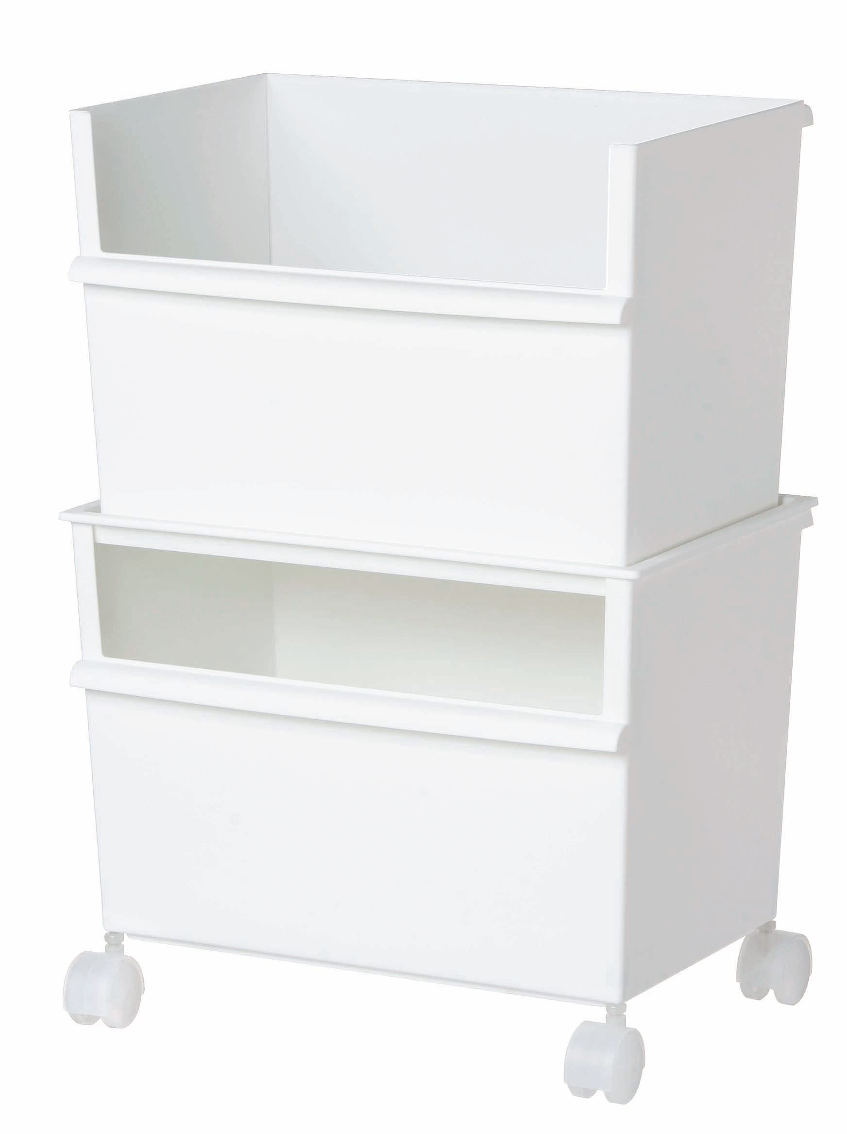 Like-it Storage Boxes, Small Item Storage, Retort Food Storage, Cases, Containers, Wide and Deep x 2 Sets (with Casters), White, Approx. 38.8cm W x 26
Like-it Storage Boxes, Small Item Storage, Retort Food Storage, Cases, Containers, Wide and Deep x 2 Sets (with Casters), White, Approx. 38.8cm W x 26