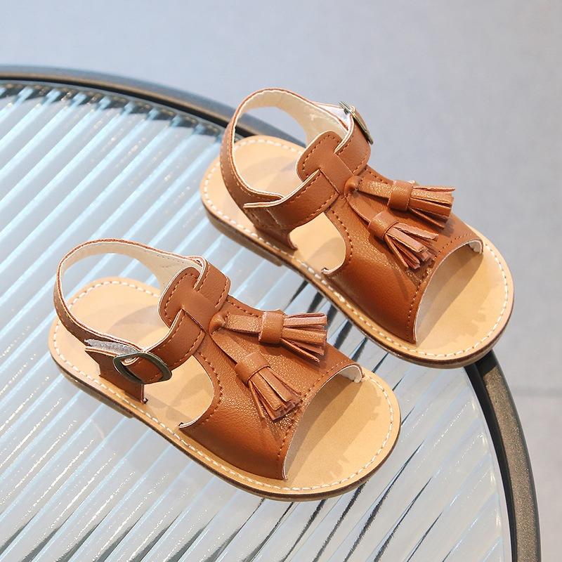 Retro Soft Sole Sandals, Fashion Summer Casual Shoes for Kids Girls 30 коричневий
Retro Soft Sole Sandals, Fashion Summer Casual Shoes for Kids Girls 30 коричневий