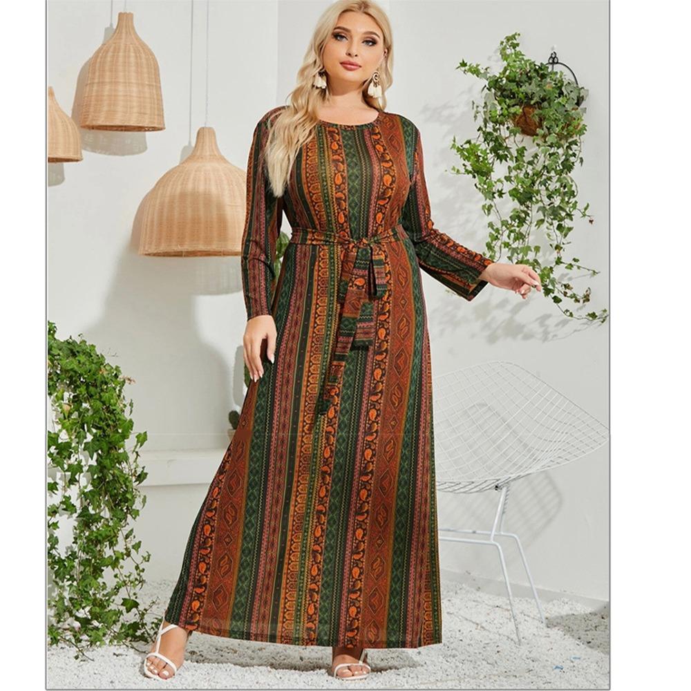 2024 женское платье оверсайз с принтом для весны и лета, повседневная минималистичная эластичная длинная юбка с круглым вырезом и длинными рукавами
2024 женское платье оверсайз с принтом для весны и лета, повседневная минималистичная эластичная длинная юбка с круглым вырезом и длинными рукавами