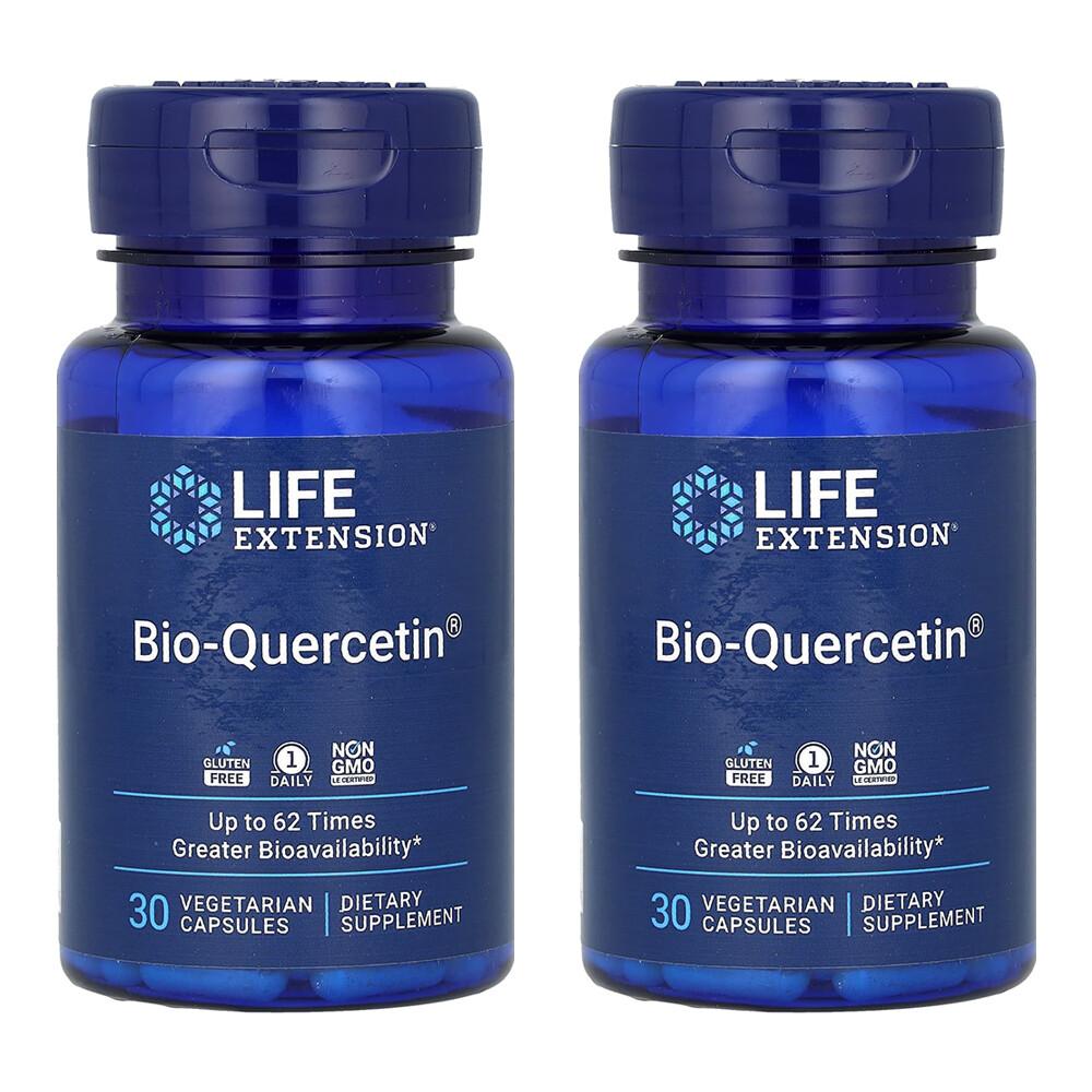 Life Extension Bio-Quercetin Veggie Capsules, 30 Count (Pack of 2) 30 pcs - 2 ea
Life Extension Bio-Quercetin Veggie Capsules, 30 Count (Pack of 2) 30 pcs - 2 ea