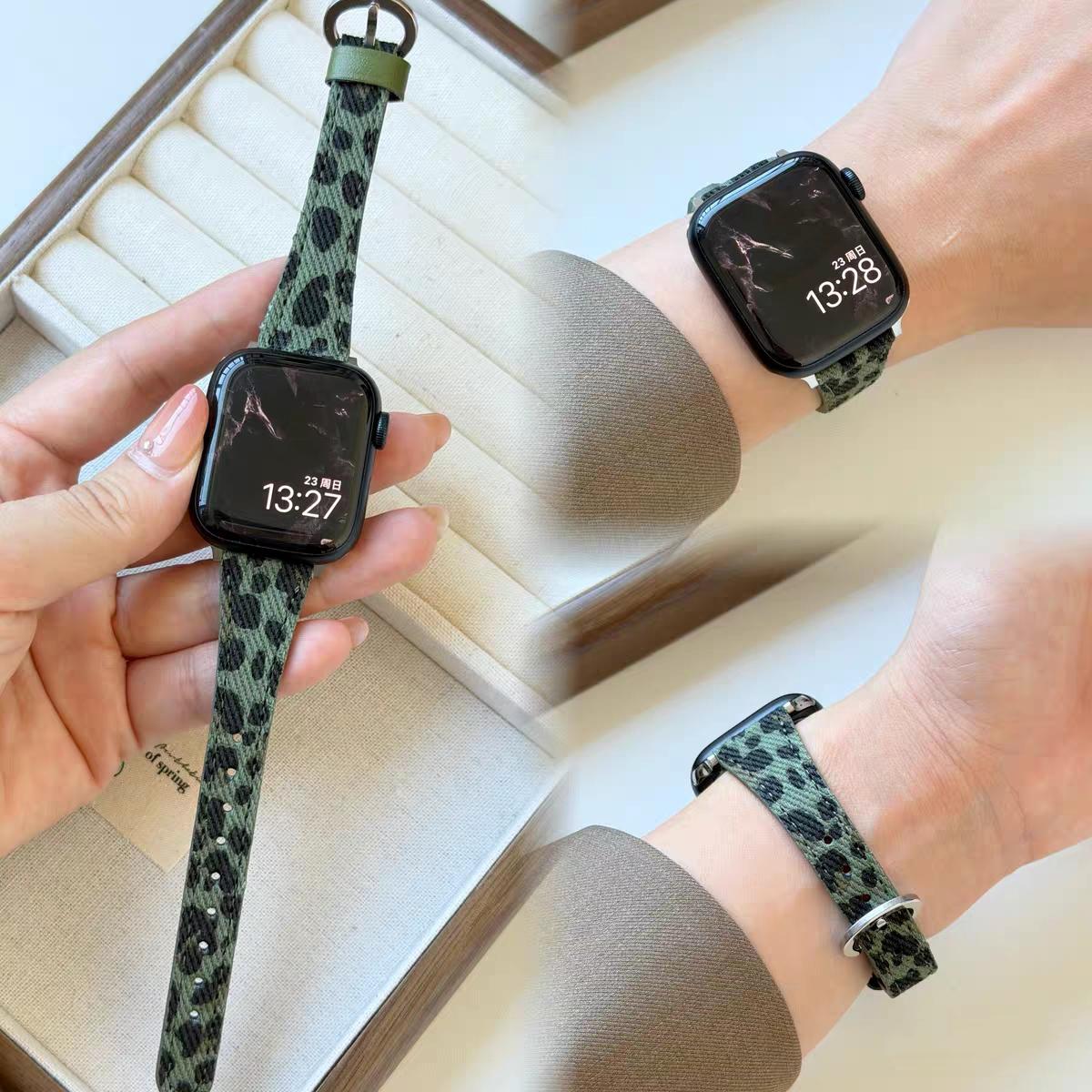 Advanced Leopard print Leather loop band For Apple Watch Women 44mm 40 45 41 49 42 38 Series 11 10 9 8 SE 7 6 5 4 3 Strap S10 S11 46mm зелений
Advanced Leopard print Leather loop band For Apple Watch Women 44mm 40 45 41 49 42 38 Series 11 10 9 8 SE 7 6 5 4 3 Strap S10 S11 46mm зелений